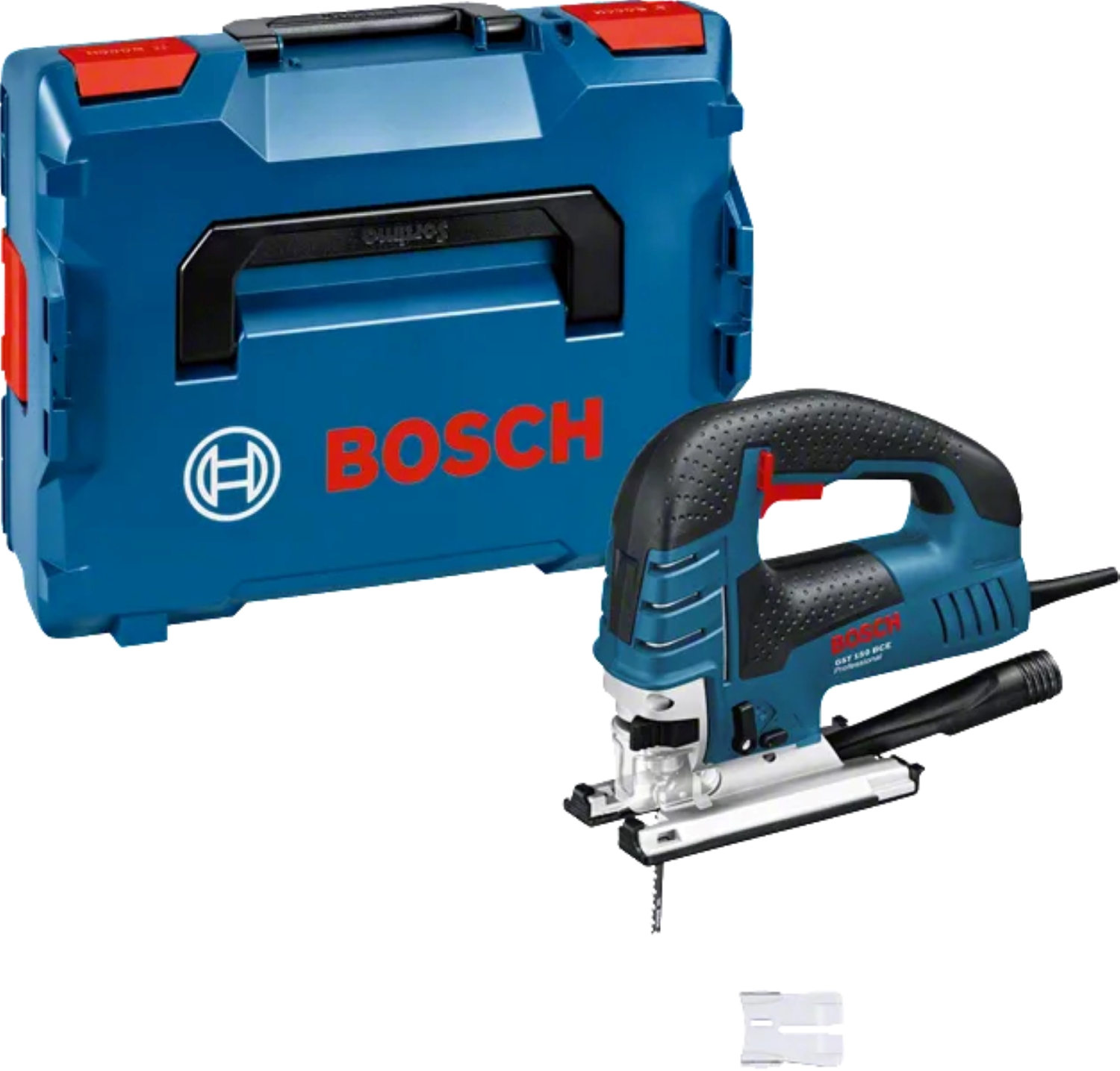 Bosch GST 150 BCE - Scie sauteuse dans L-Boxx - incl lames de scie (35pcs) - 780W - poignée D-image