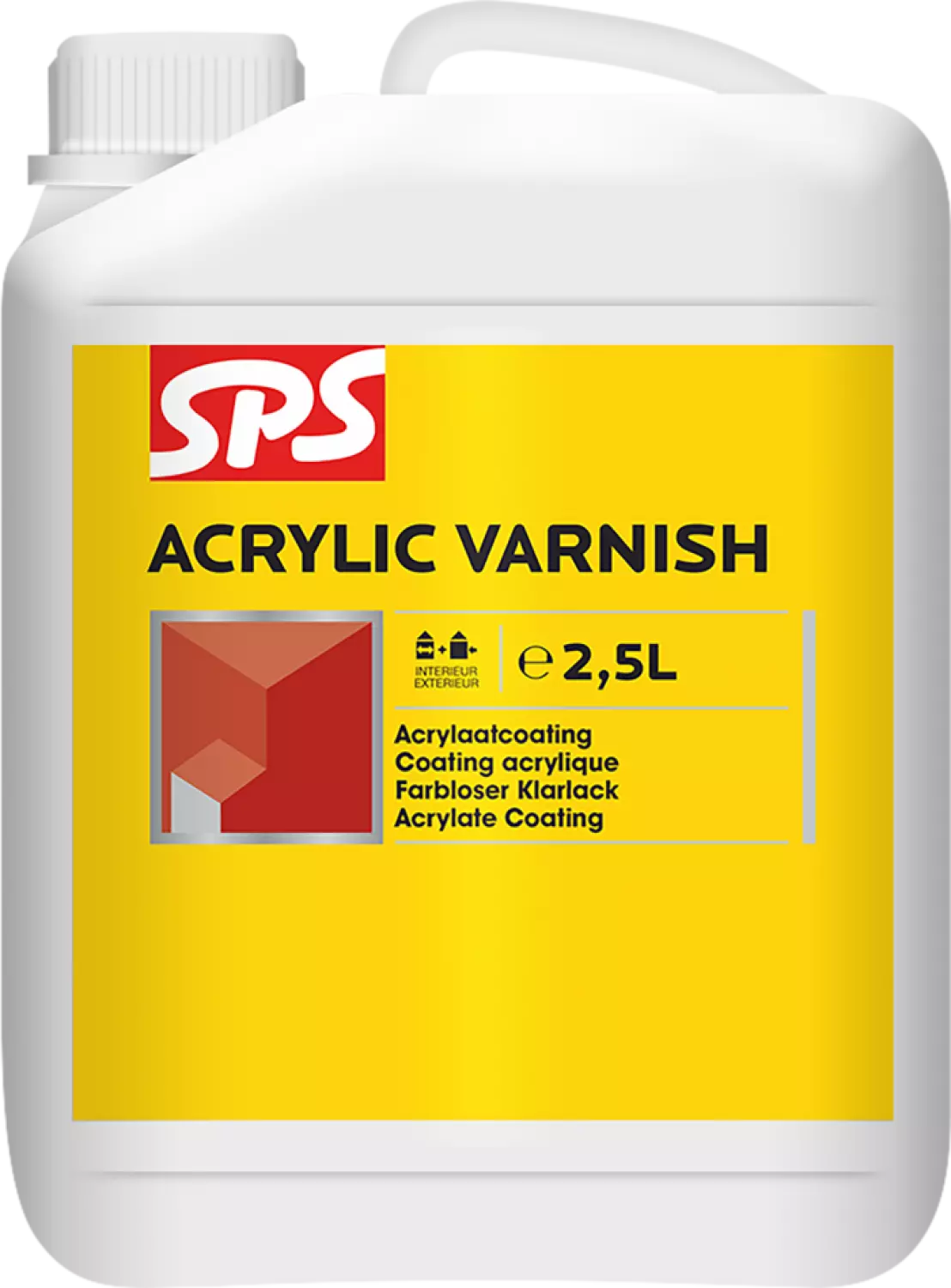 SPS Acrylic Varnisch Vernis - kleurloos - 2,5L-image