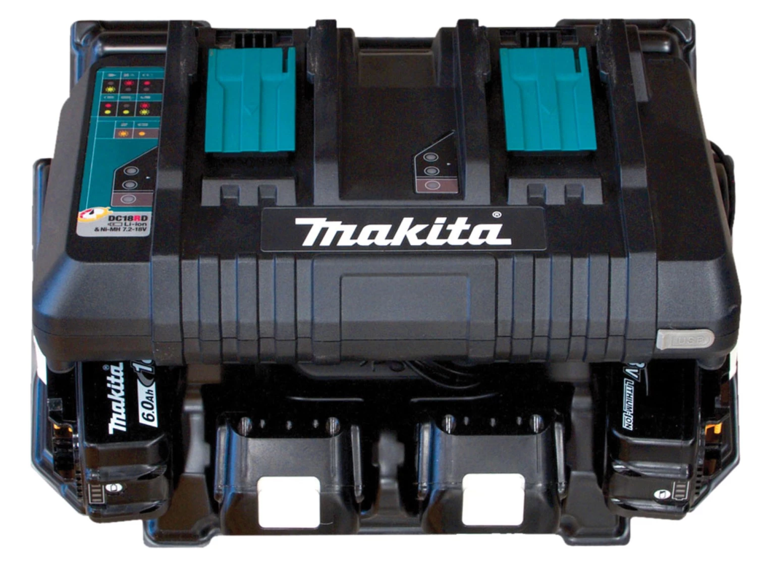 Makita 839205-3 Kofferinzet/inlay accustartset voor Mbox3