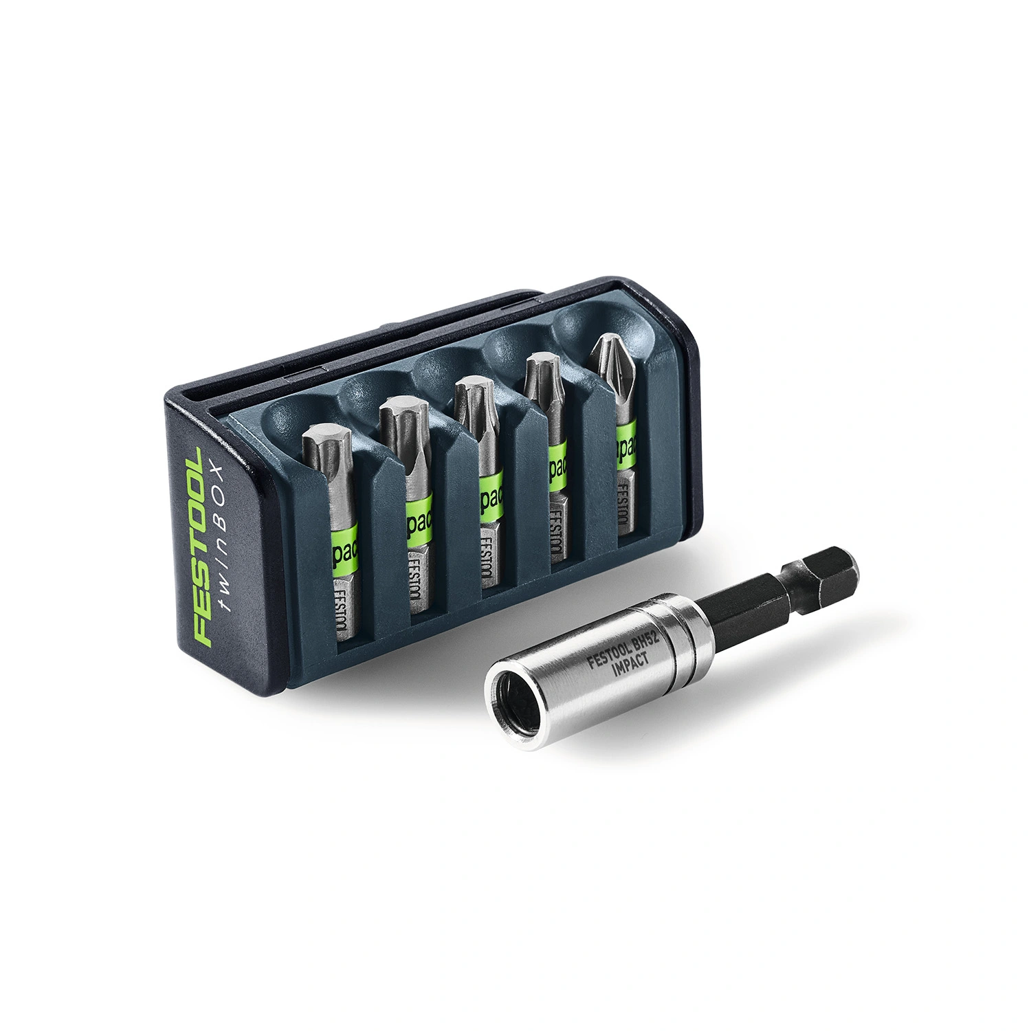 Festool BT-IMP SORT1 6-delige bitset in cassette - PZ/TX