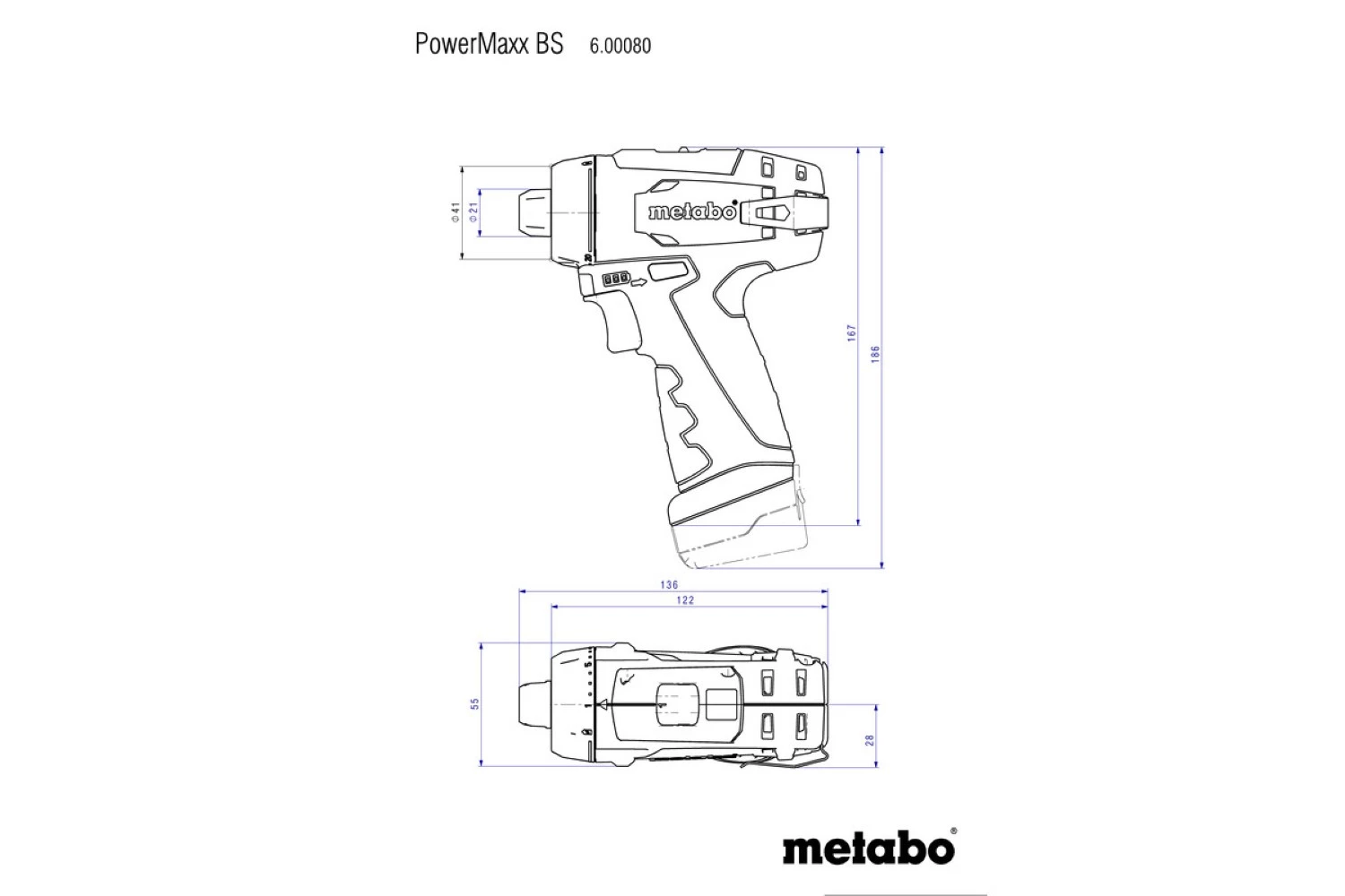 Metabo PowerMaxx BS Basic Perceuse-visseuse sans fil-image
