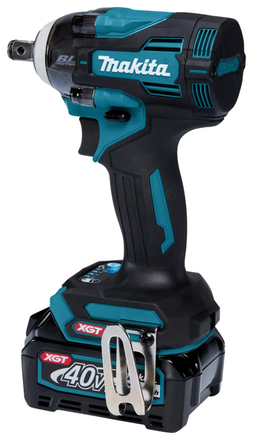Makita TW004GD201 Boulonneuse à chocs sans-fil - XGT 40V max Li-ion - 2 batteries 2,5 Ah - Mbox - Brushless-image