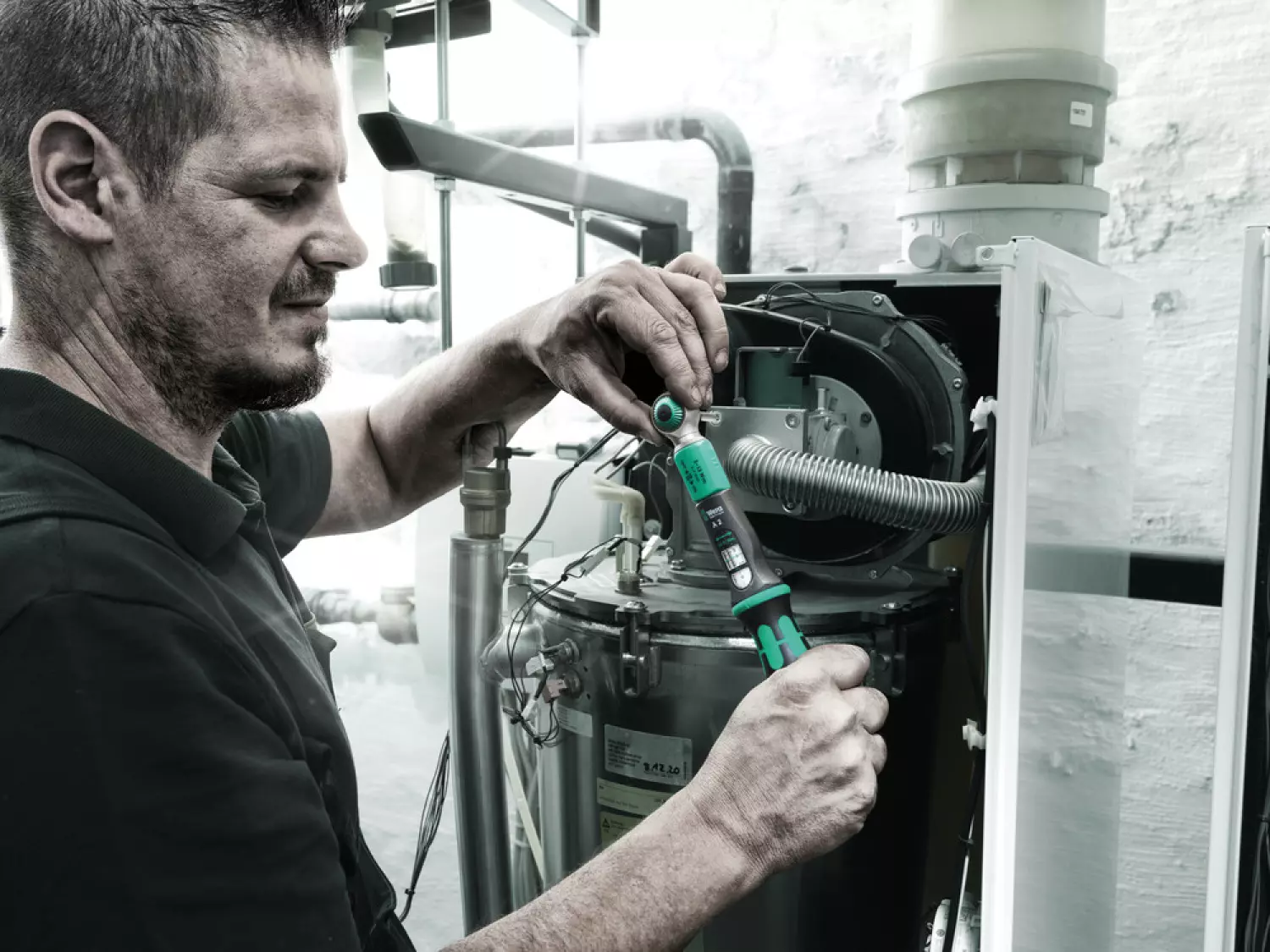 Wera 05075801001 Safe-Torque A 2 Momentsleutel met omschakelbare ratel - 2-12 Nm - 1/4"-image