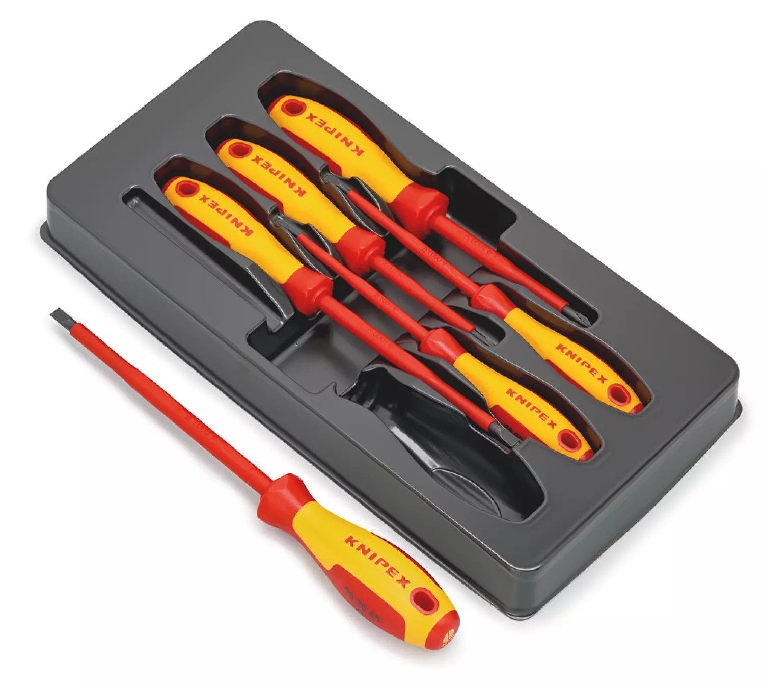 Knipex 00 20 12 V01 Schroevendraaier set VDE 6-delig-image