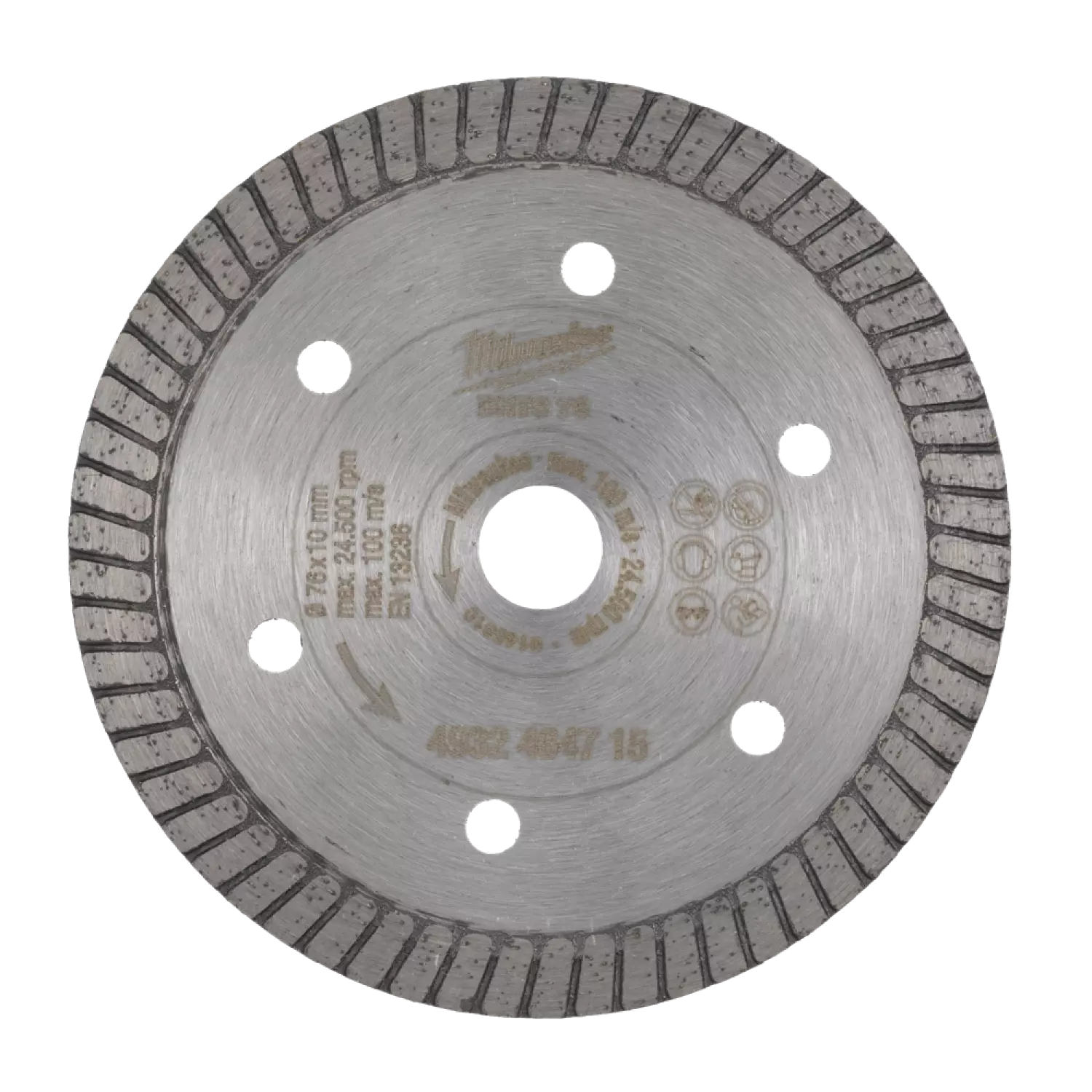 Milwaukee 4932464715 Diamantdoorslijpschijf - 76mm-image