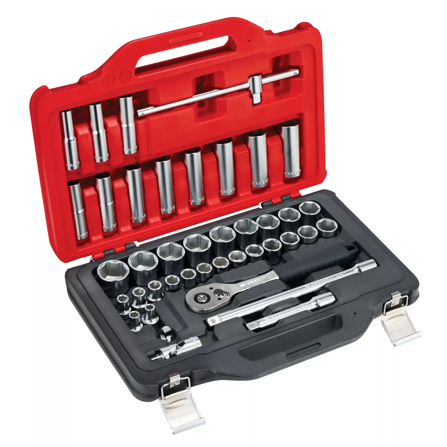 Facom SL.151-EP41PB 41-delige Ratel- en doppenset in Twin Box koffer - 1/2"