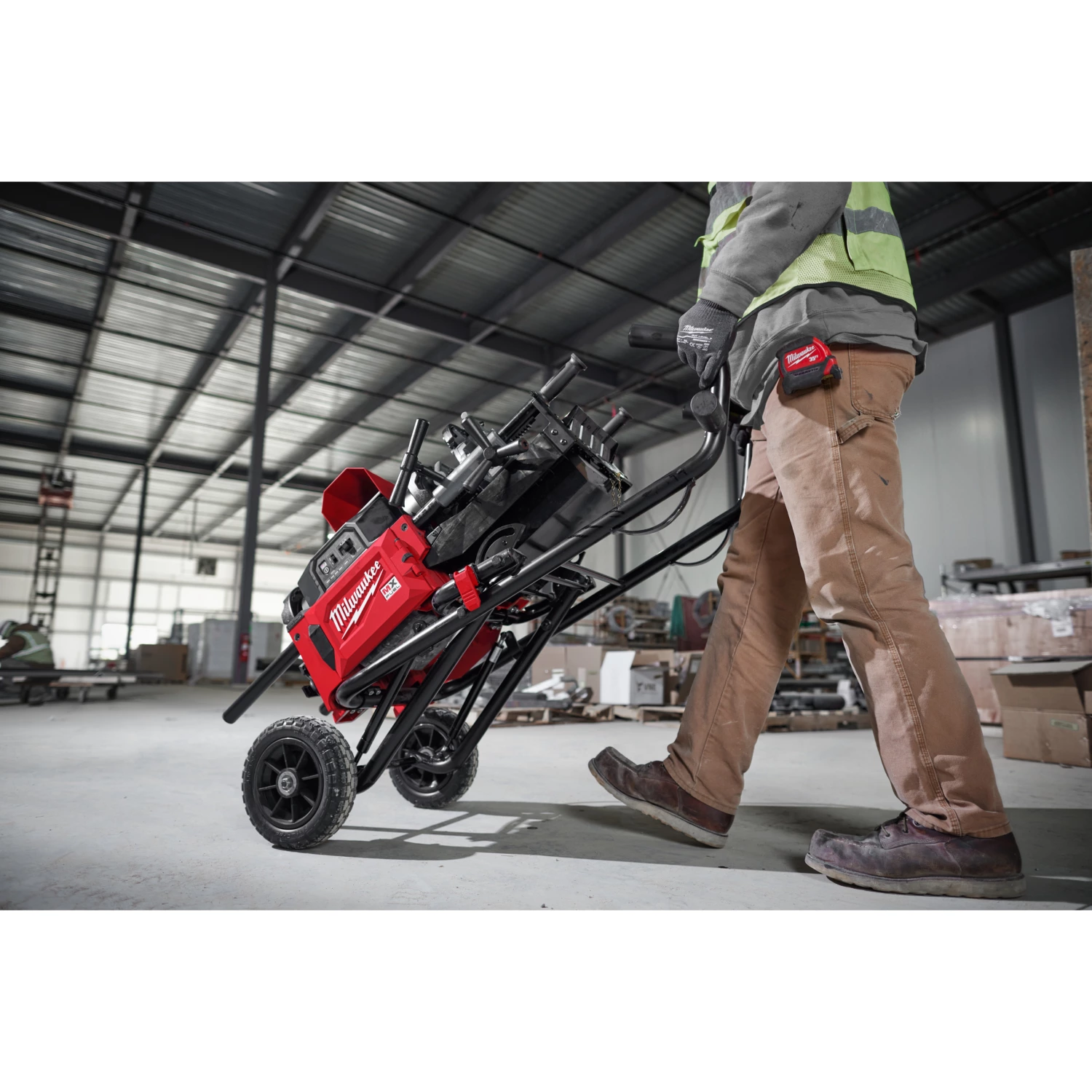 Milwaukee MXF PTR2-0 MX Fuel machine à fileter sans fil corps-image