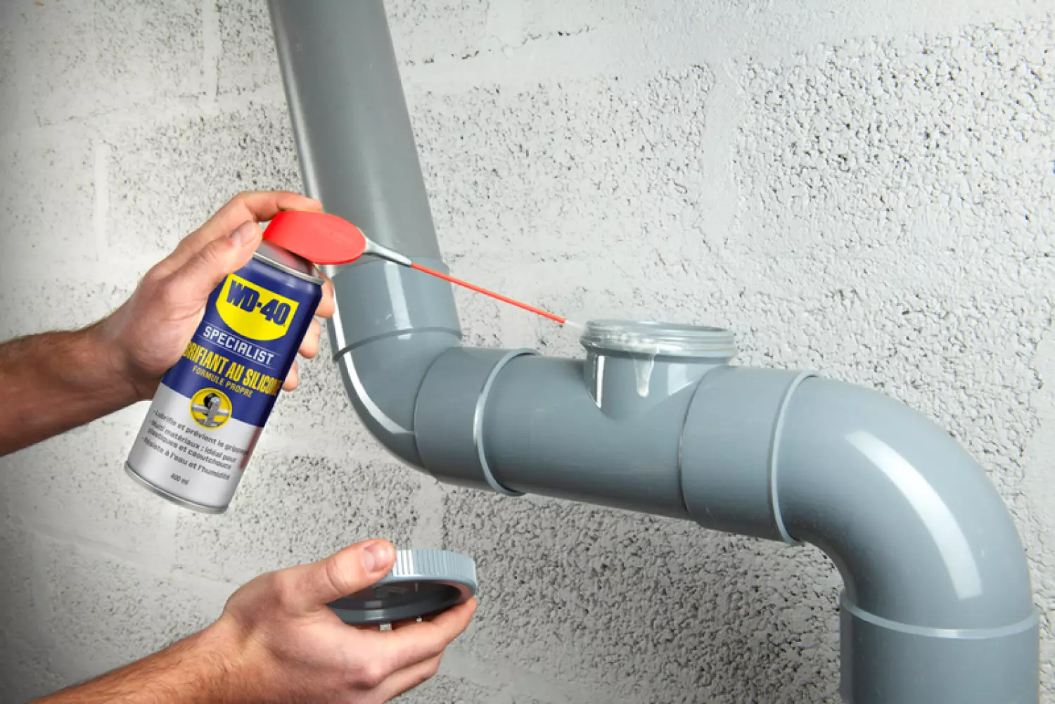 WD-40 31377 Specialist Siliconenspray met smart straw - 400 ml-image
