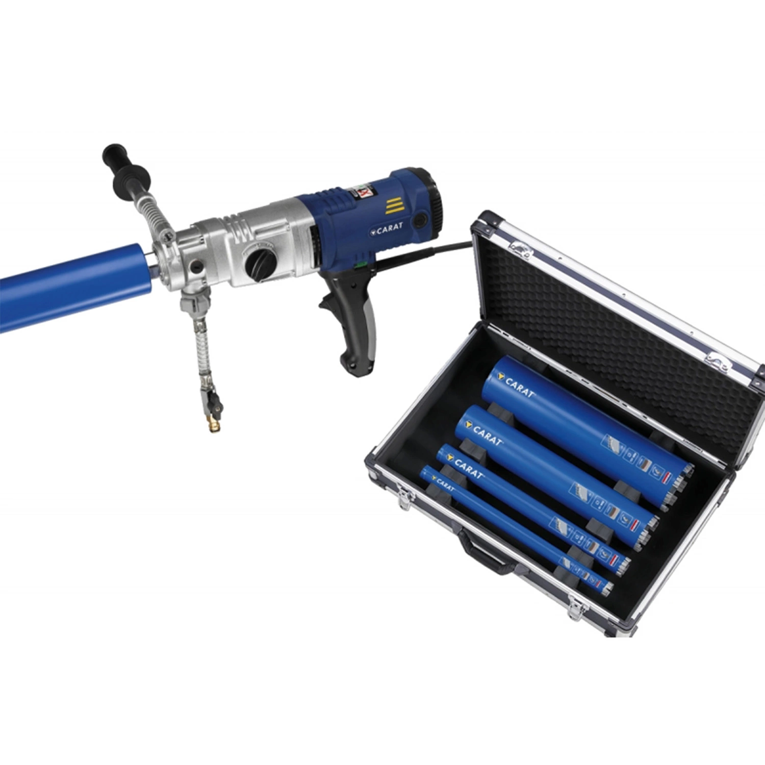 Carat AMB2032S01 Jeu de forets diamantés avec 4 forets diamantés en coffret - 2000W-image