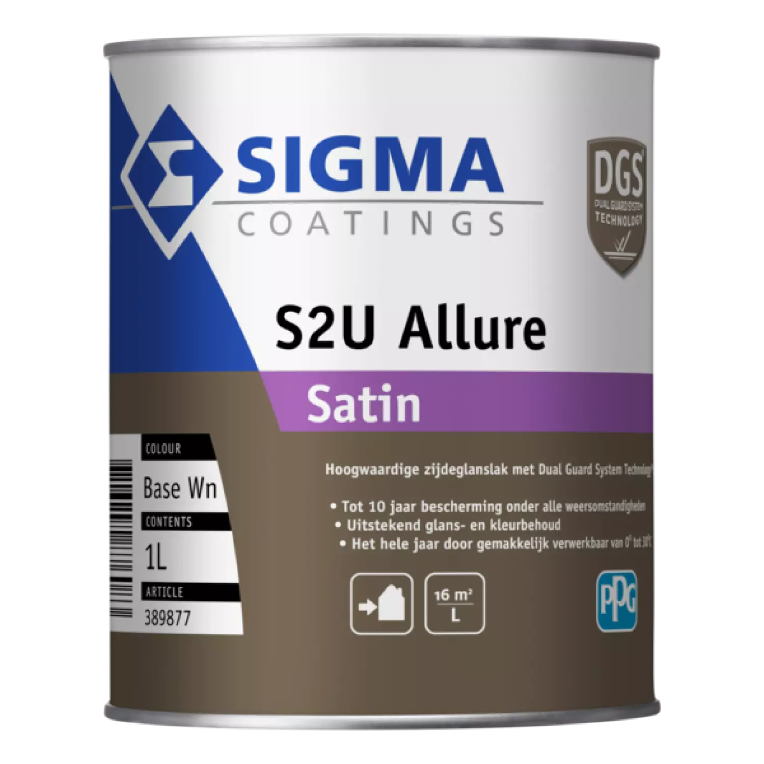 Sigma S2U Allure Satin - op kleur gemengd - 1 L-image