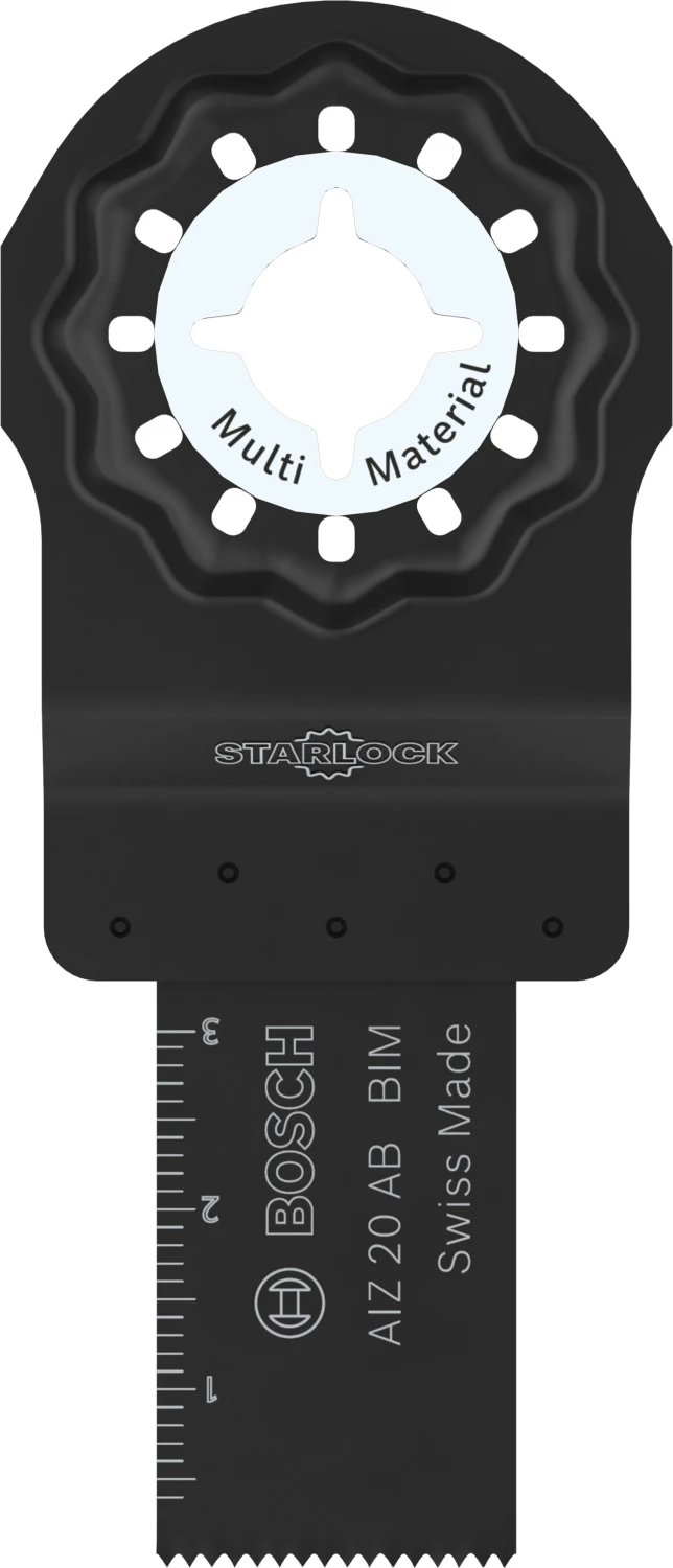 Bosch AIZ 20 AB lame de scie plongeante standard pour outils multifonctions pour bois et métaux non ferreux (1 pièce)-image