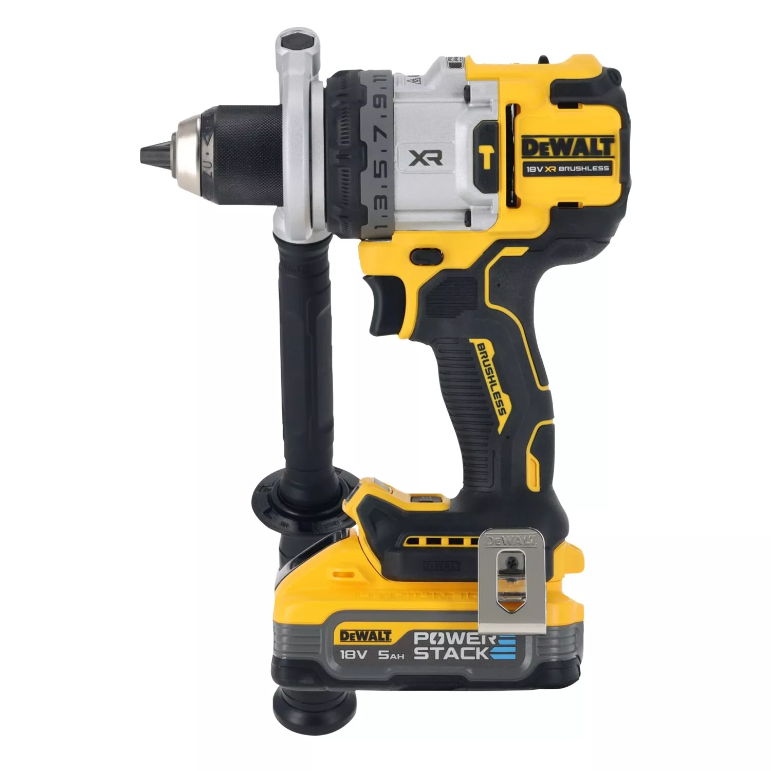 DeWALT DCD1007H2T 18V Li-ion accu klopboor-/schroefmachine set (2x 5.0Ah accu) in TSTAK - 169Nm-image