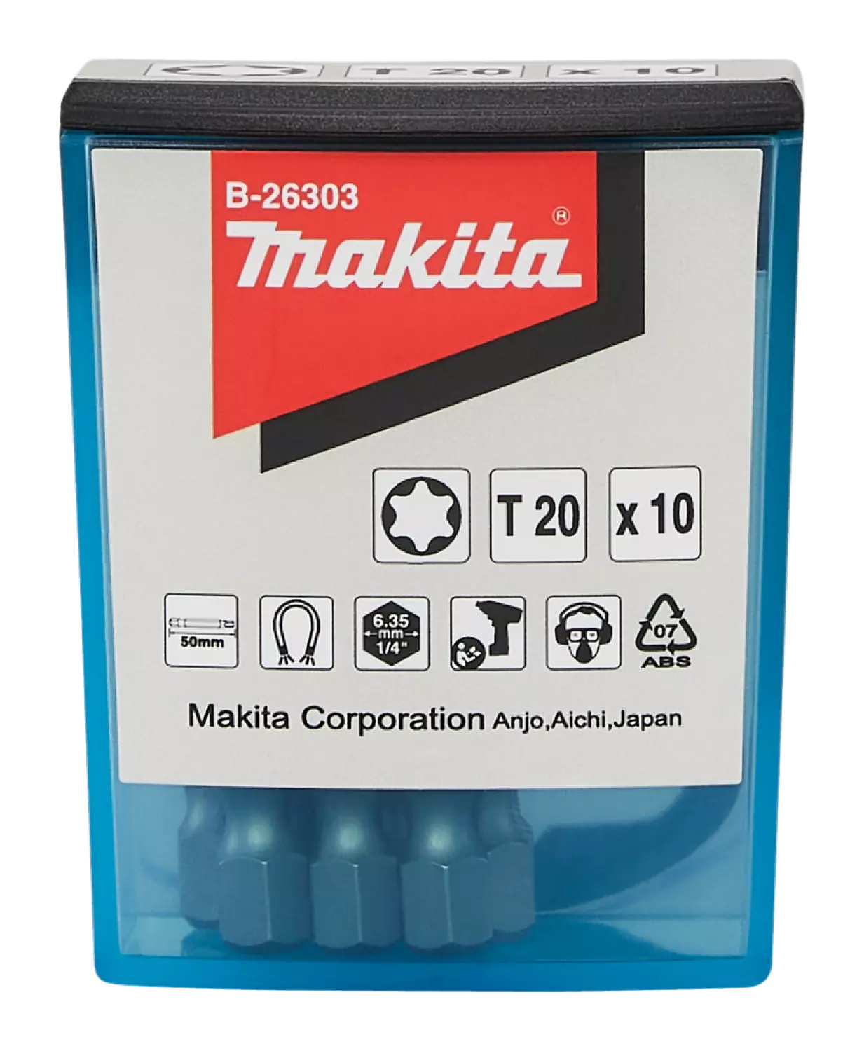 Makita B -26303 Bit de vis - T20x50mm (10e)-image