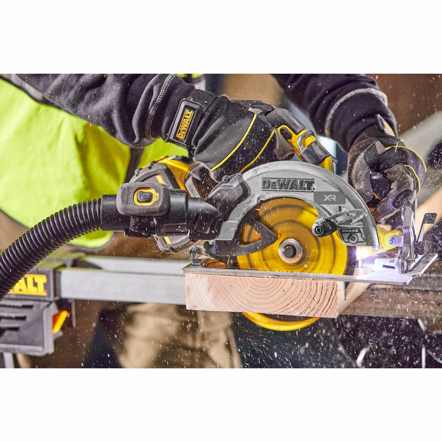 DeWALT DCS573NT-XJ 18V Li-ion FlexVolt Accu Cirkelzaag body in TSTAK koffer - 190 mm-image