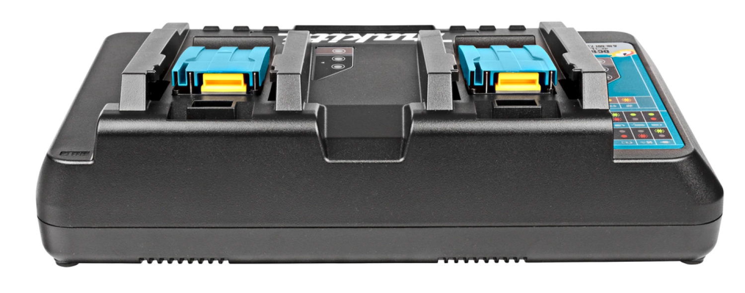 Makita DC18RD - Chargeur rapide double - 14,4 à 18 V Li-ion-image