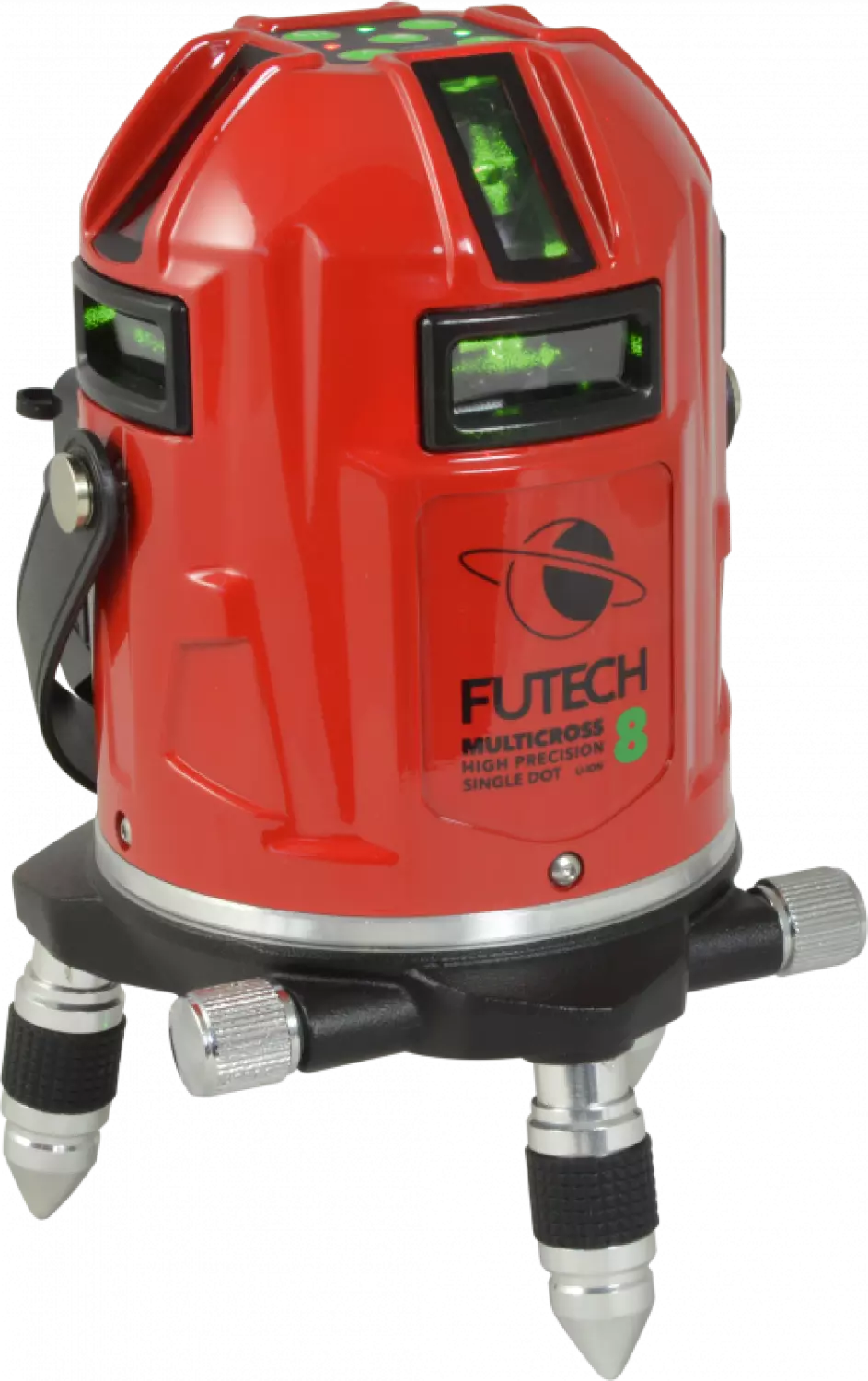 Futech 040.08G laser X-Line Vert + Trépied 090.300 MC8 HPSD Green PROMO - 50m