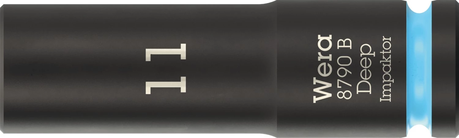 Wera 05005552001 8790 B Impaktor Deep Longue douille à choc - 3/8« - hexagonale - 11 x 63 mm-image