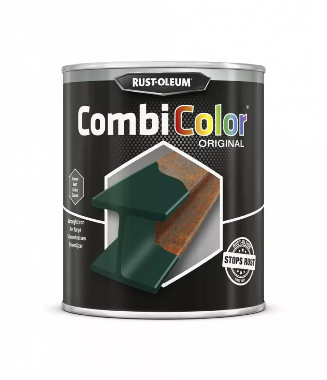 Rust-Oleum Combicolor Smeedijzer Zwart 0,75L-image