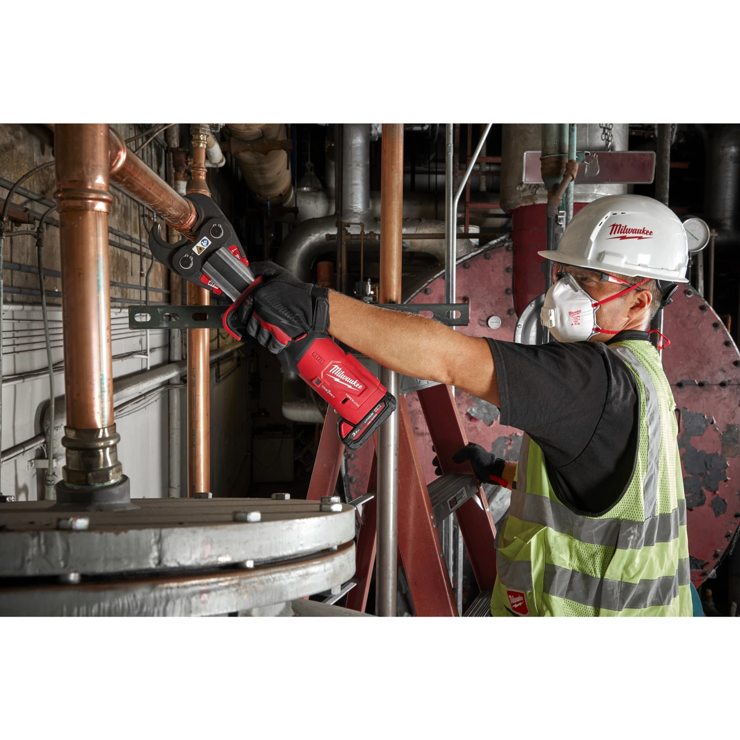 Milwaukee M18 ONEBLHPT-302C TH set Pince à sertir sans fil-image