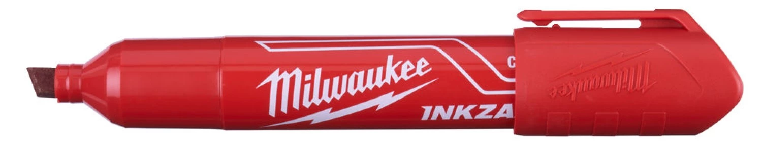 Milwaukee 4932471556 INKZALL™ Marker - Beitel L - Rood - 6.2mm-image
