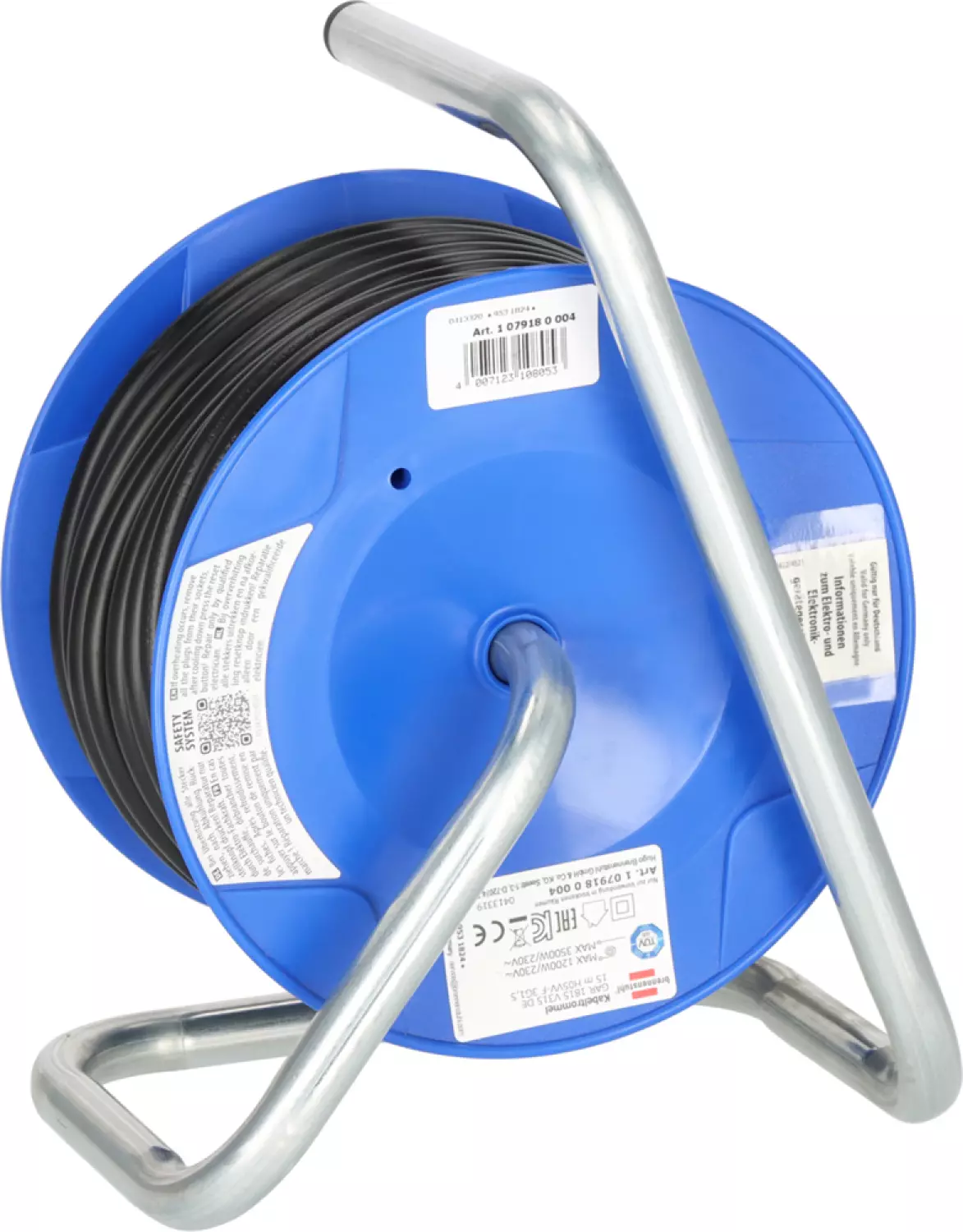 Brennenstuhl 1079180004 Kompakt kabelhaspel - H05VV-F 3G1,5 - 15m-image