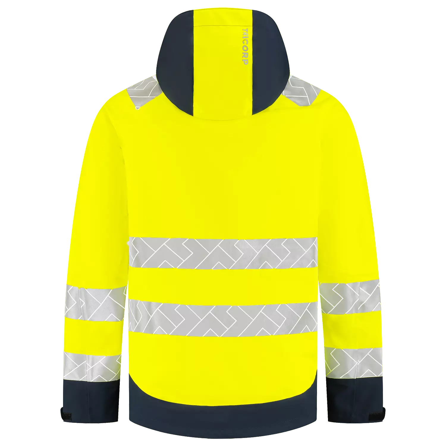 Tricorp 406108 Regenjas Techshell High Vis Redefined - FluoryellowInk - L-image