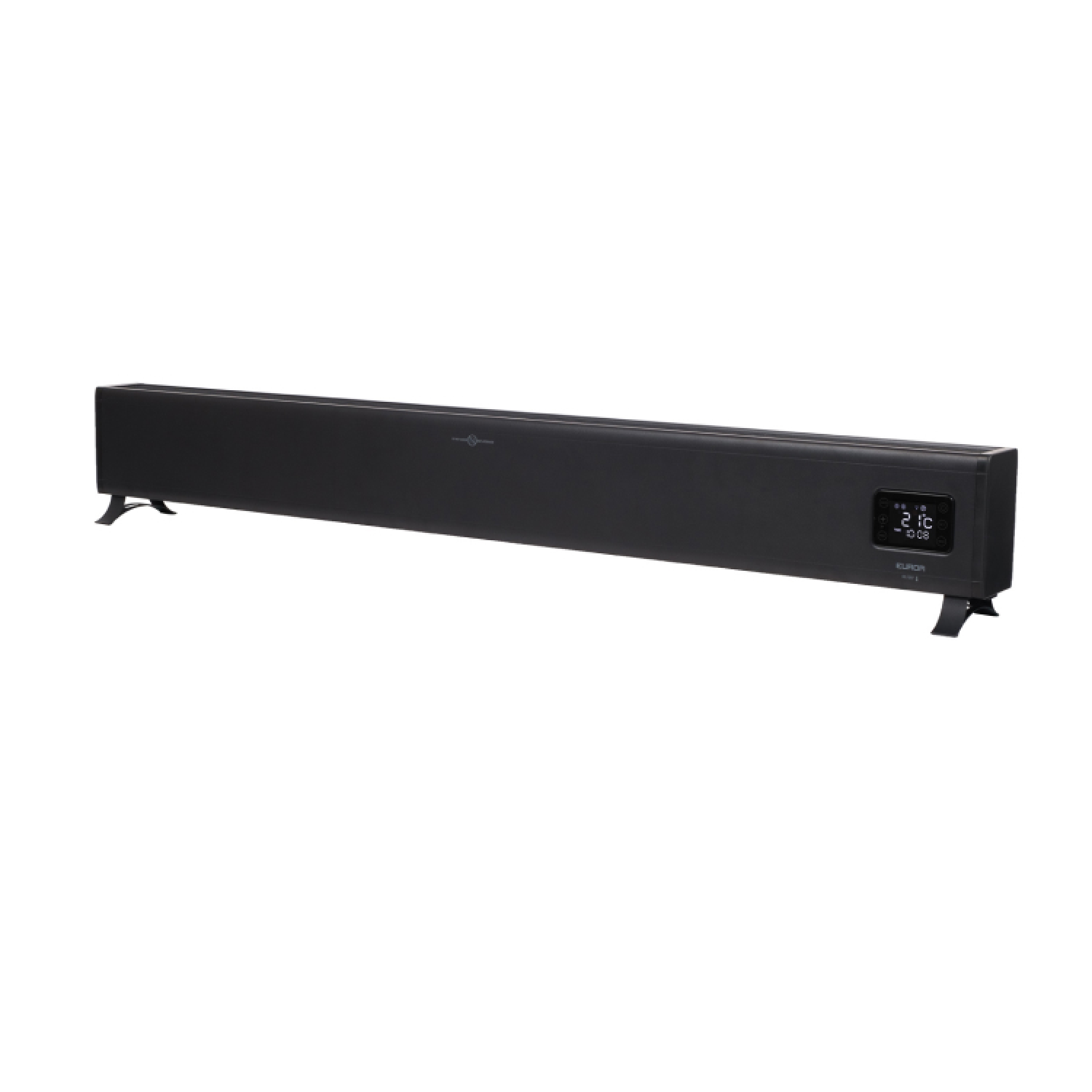 EUROM Alutherm Baseboard 2500 Wifi Black Convectorkachel - 2500W - 100m3-image