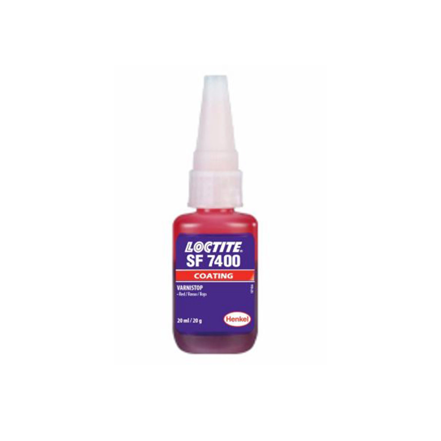 LOCTITE SF 7400 - Vernis d'étanchéité rouge foncé à base de solvant-image