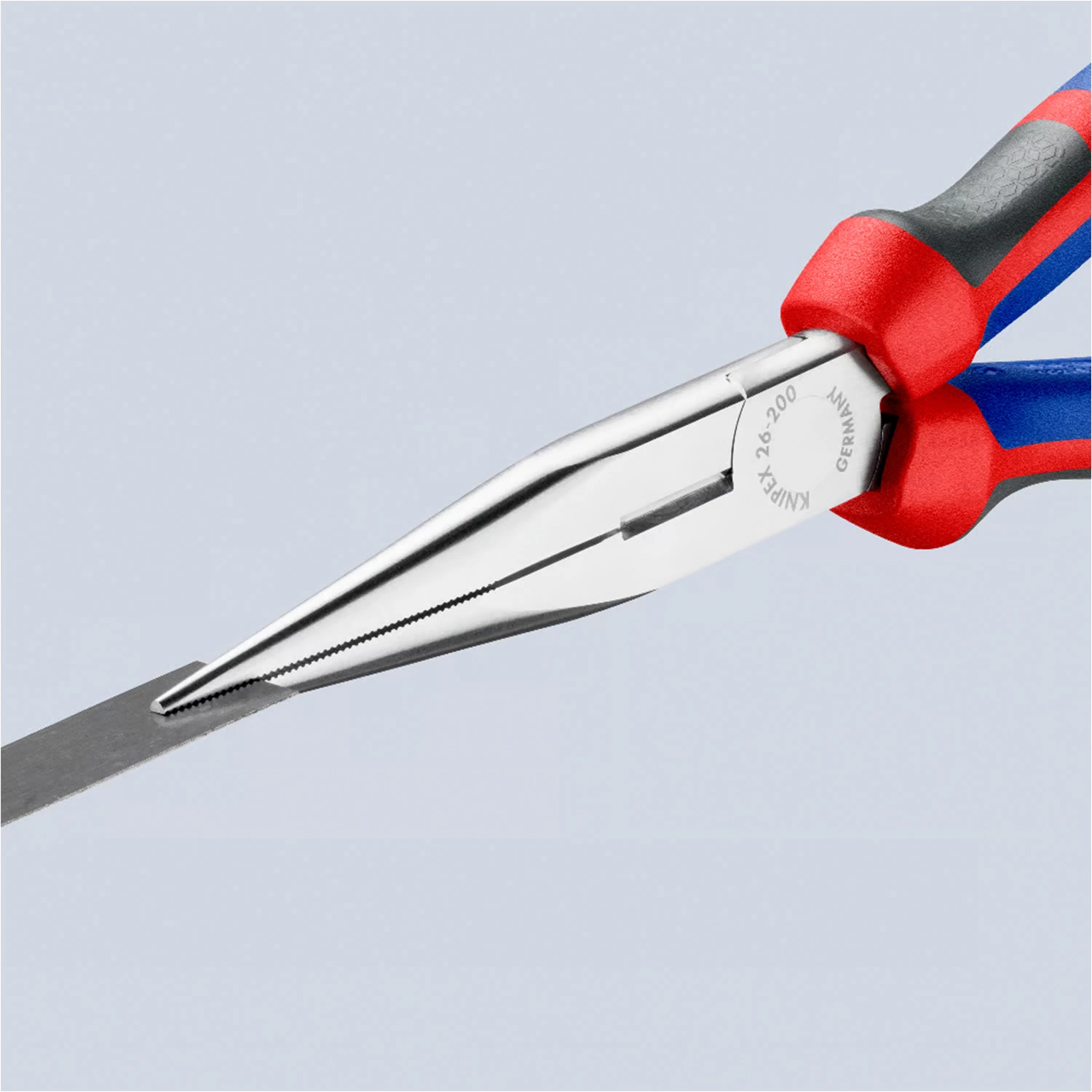 Knipex 26 15 200 - Pince demi-ronde avec tranchant (pince bec de cigogne)-image