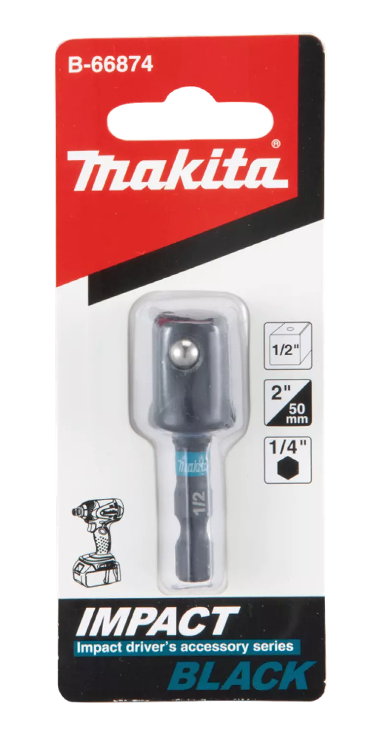 Makita B-66874 Dopadapter - 1/4" - 1/2"-image
