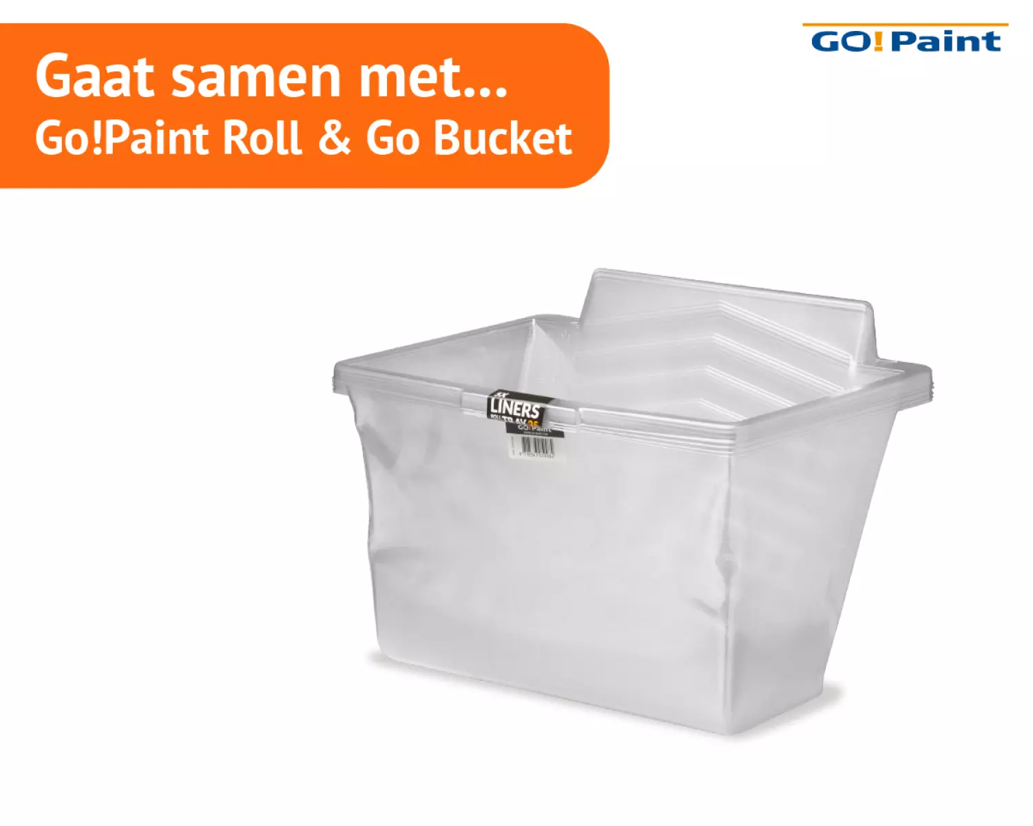 Go!Paint Roll And Go Liner T.B.V. Bucket 18