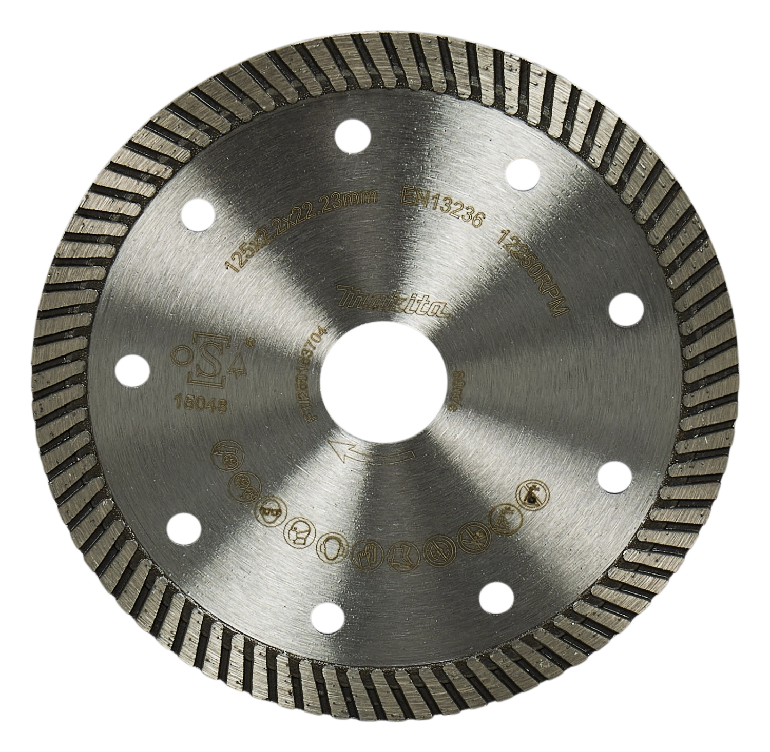 Makita D-80167 Diamantschijf - 125 mm - 22,23 mm-image