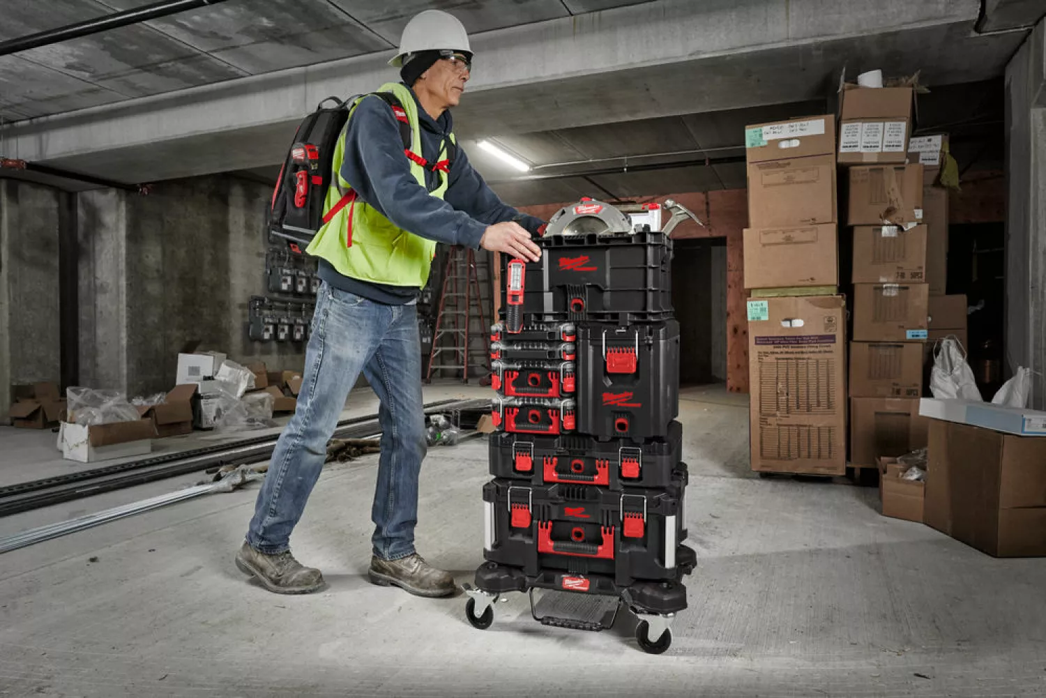 Milwaukee 4932471723 Packout Compact Box Gereedschapskist - 411 x 249 x 330mm-image