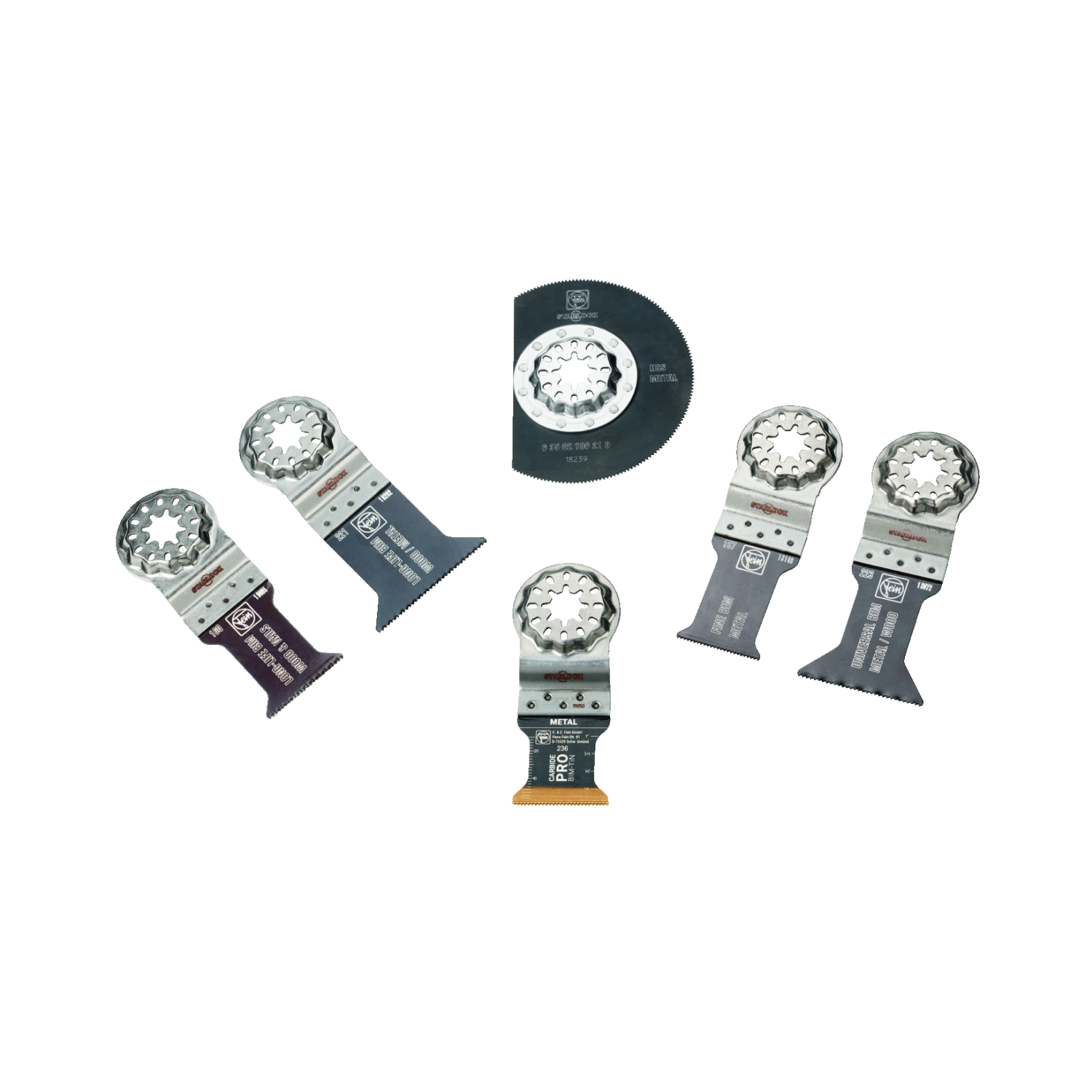 Fein 35222967020 multitool zaagladen 6-delig-image