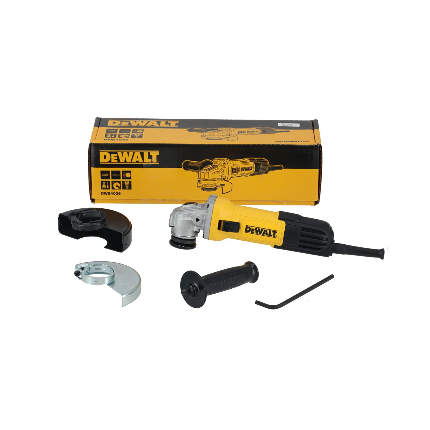 DeWALT DWE4036 Meuleuse d'angle - 115 mm - 750 W-image