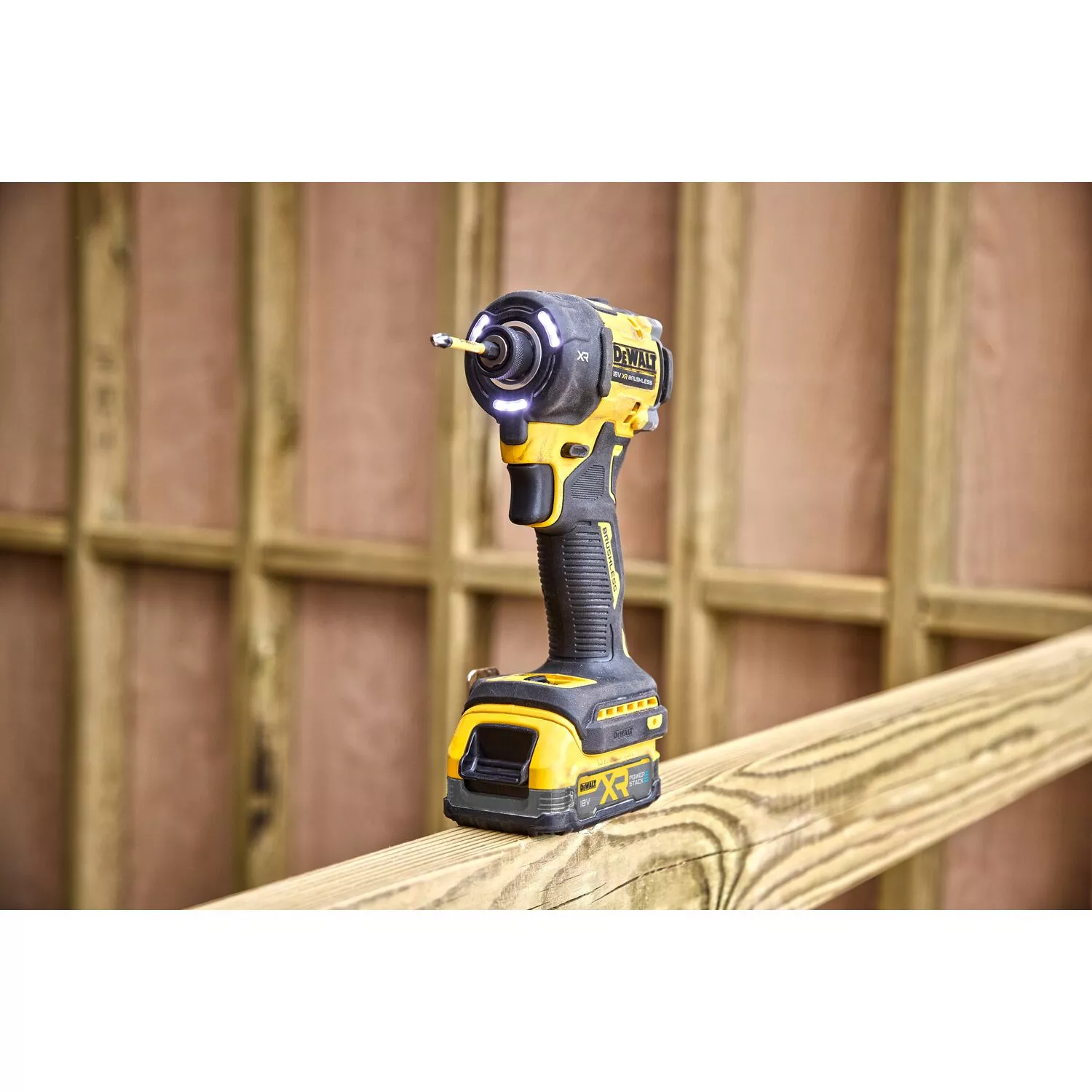 DeWALT DCF870E2T Ensemble de visseuse à percussion hydraulique à batterie Li-ion 18 V (1 batterie 1,7 Ah) dans TSTAK - 56 Nm-image