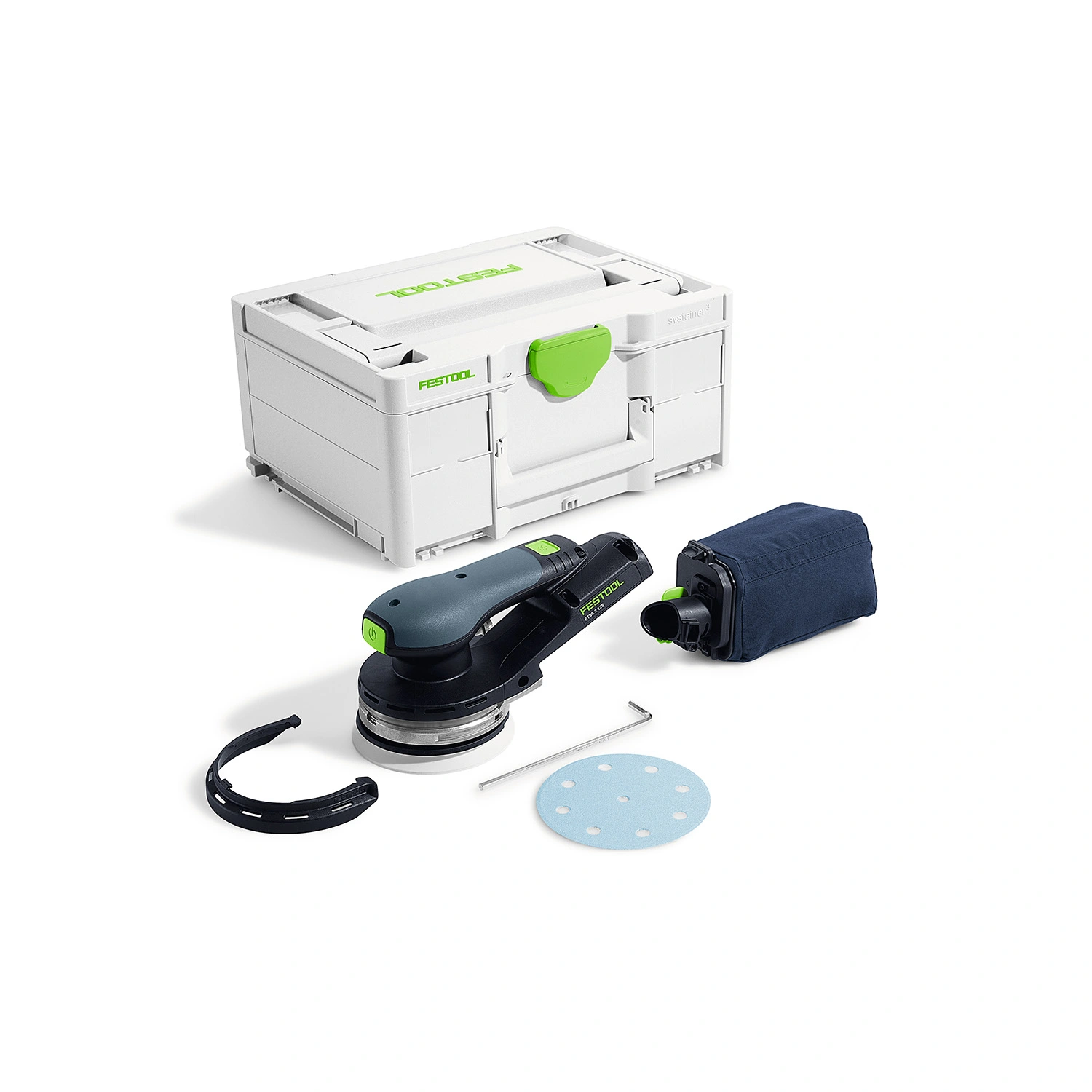 Festool ETSC 2 150-Basic 18V Accu Excenterschuurmachine body in systainer - 150mm