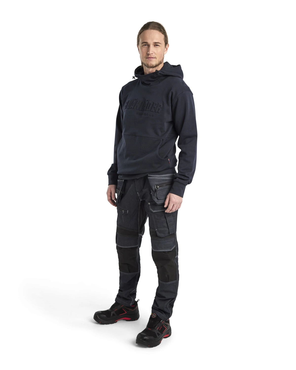 Blåkläder 3530 Sweat à capuche 3D - bleu marine foncé - L-image
