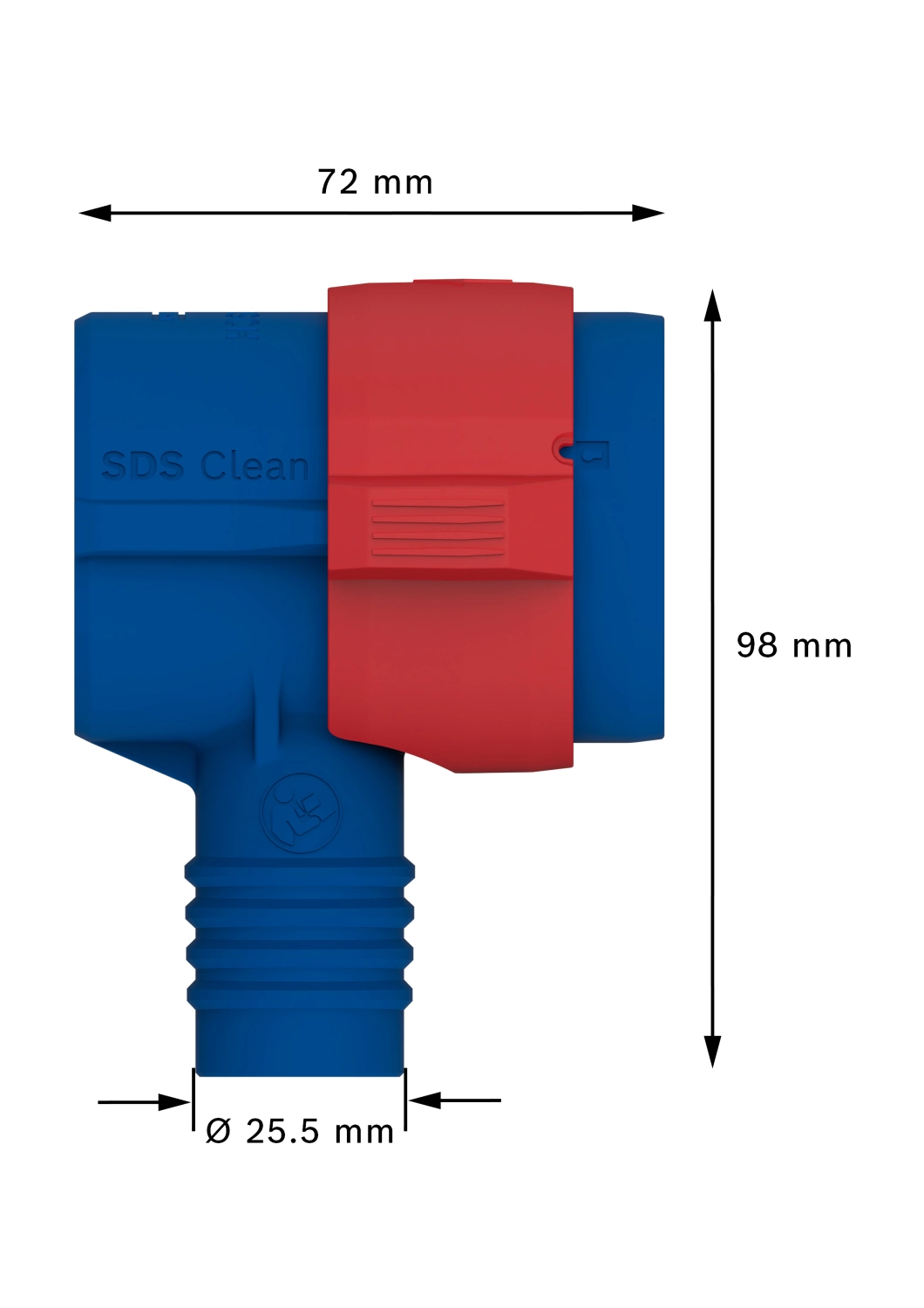 Bosch 2608901622 EXPERT SDS Connecteur Clean Max pour marteau perforateur-image