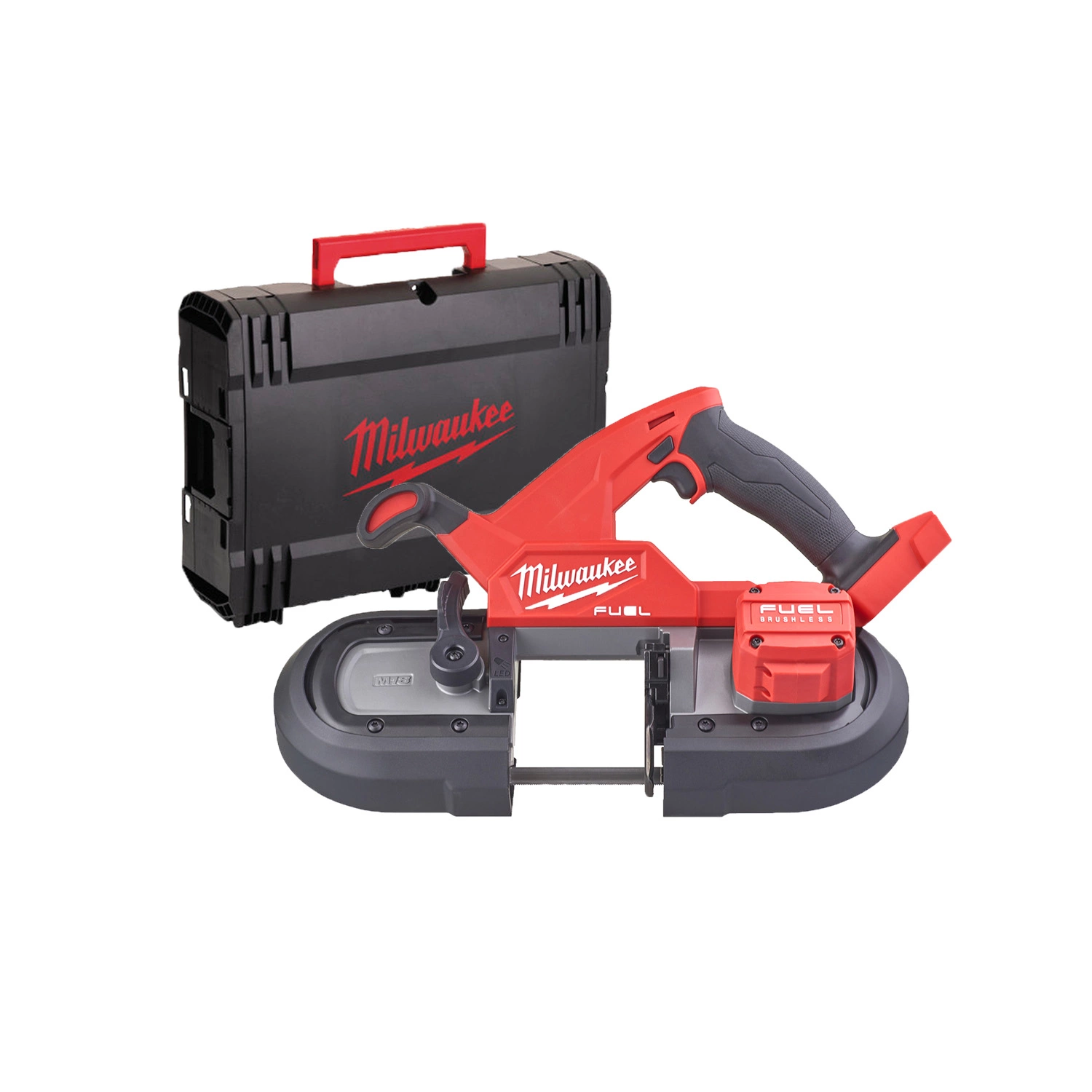 Milwaukee M18 FBS85-0C - Scie à ruban sans fil Li-Ion 18V (machine seule) dans mallette - moteur brushless-image