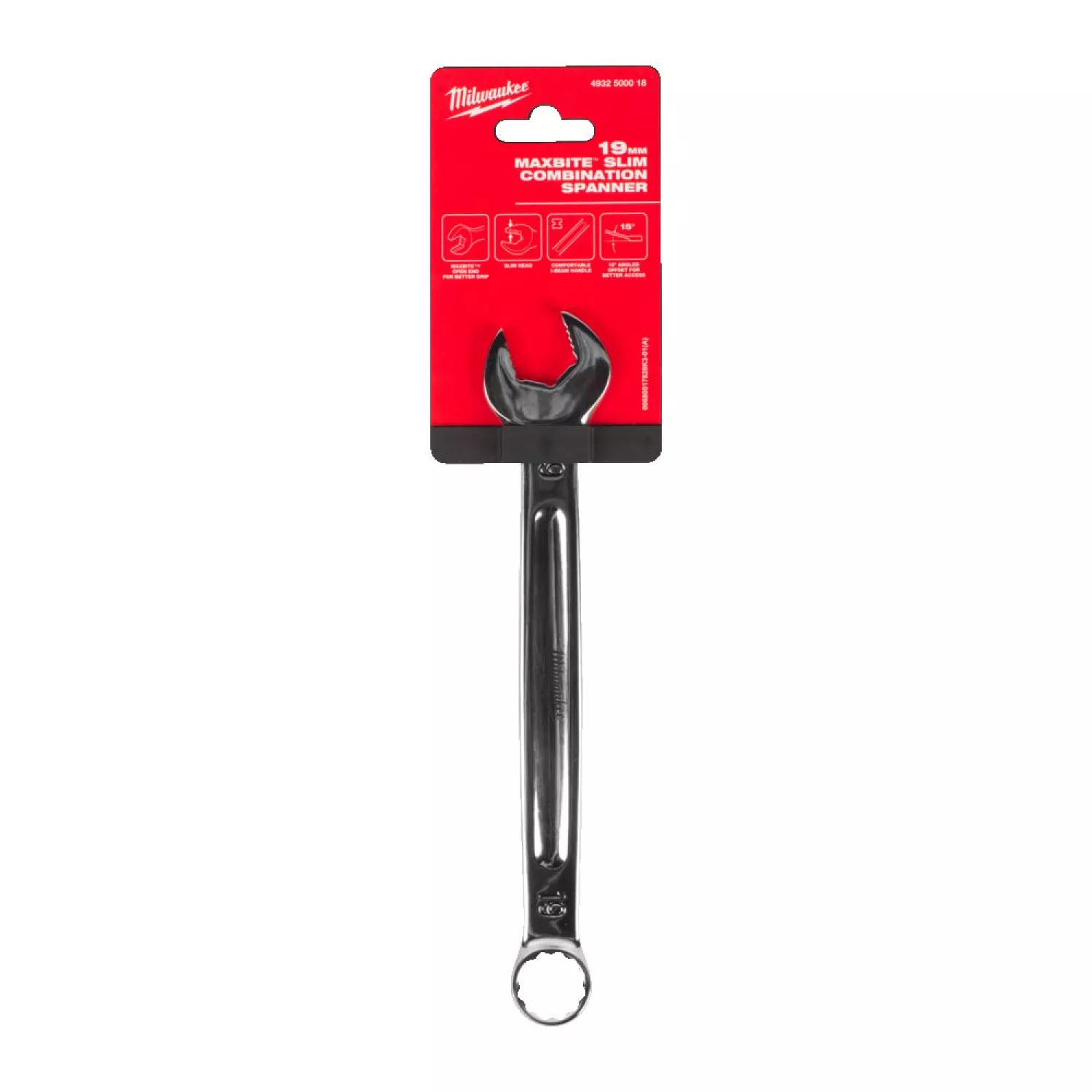 Milwaukee 4932500018 Clé à cliquet MAXBITE slim - 19 mm