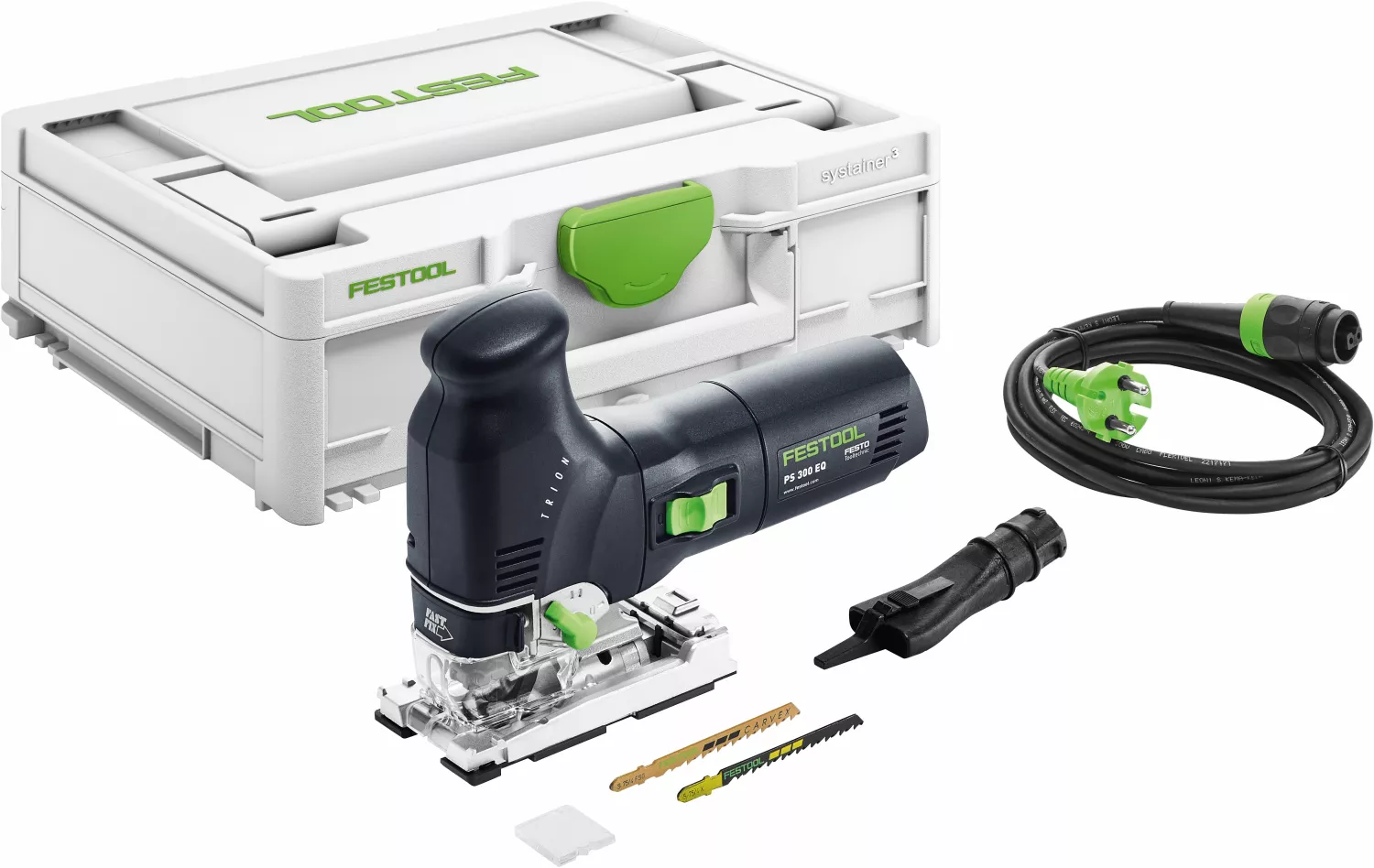 Festool PS 300 EQ-Plus Decoupeerzaagmachine in systainer - 720W - 120mm-image