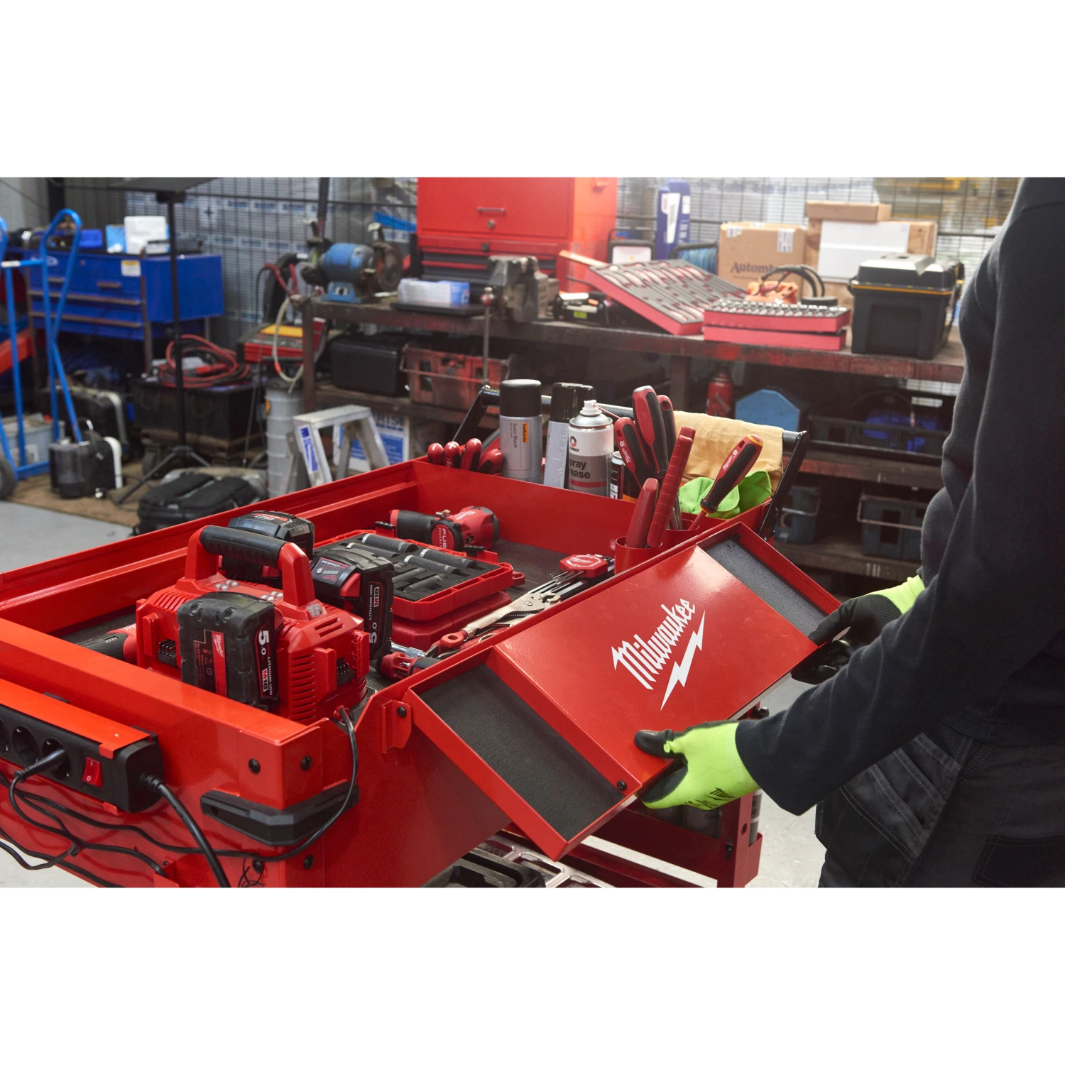 Milwaukee 4932478856 TOOLGUARD™ Servante d'atelier - 40˝ / 102 cm-image