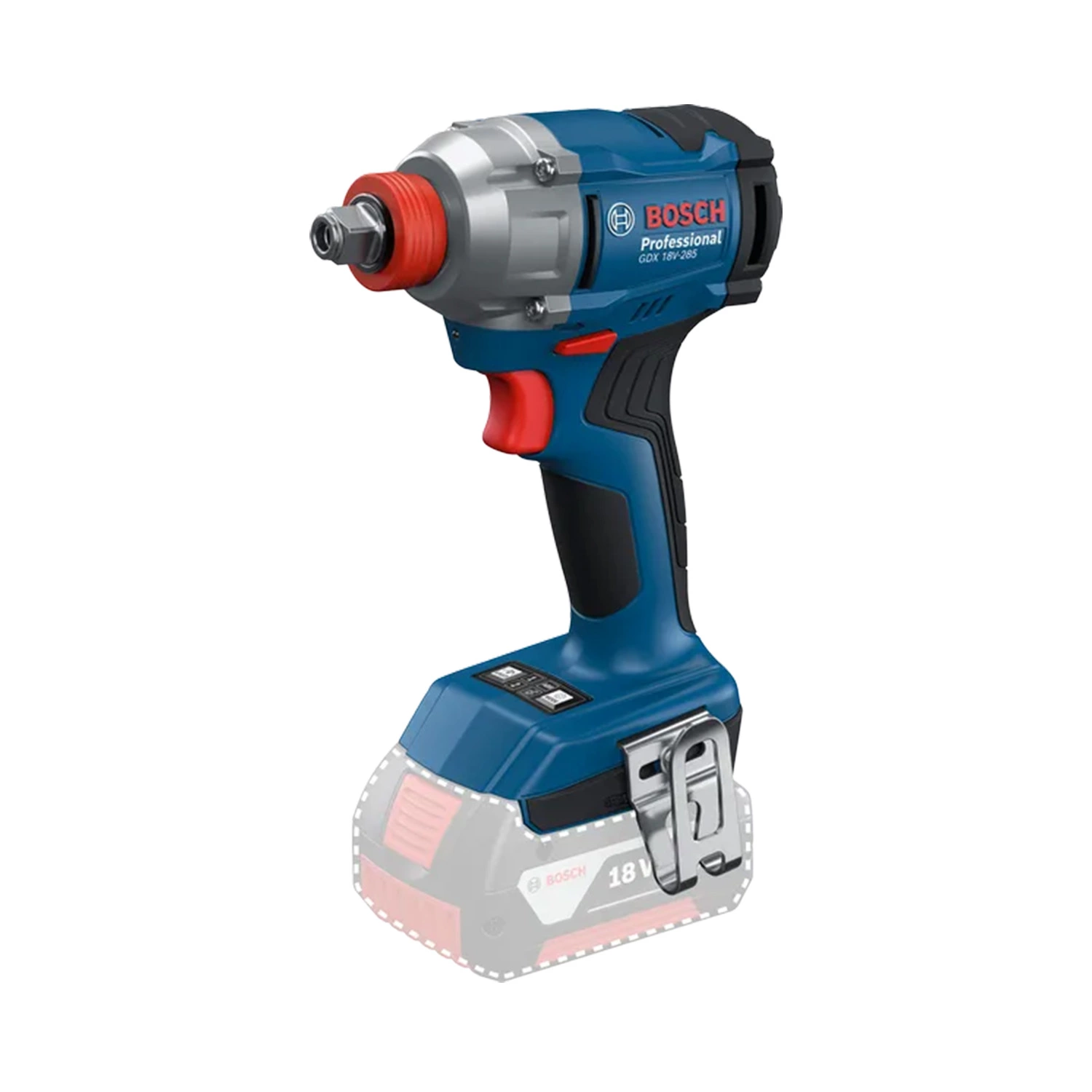 Bosch Set van 4 18V-machines GSR 18V-65 + GDX 18V-285 + GBH 18V-26 + GWS 18V-11