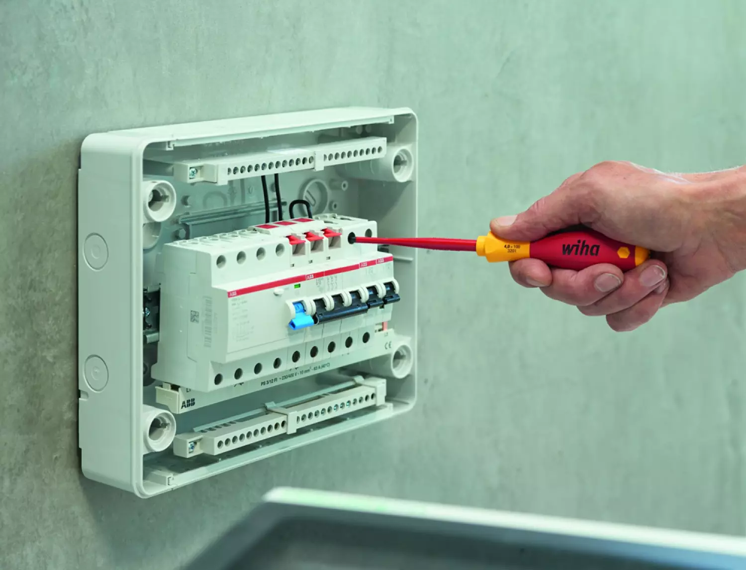 Wiha 3201 ZK6 6-delige SoftFinish slimFix VDE Schroevendraaierset - Sleuf/Pozidrive-image