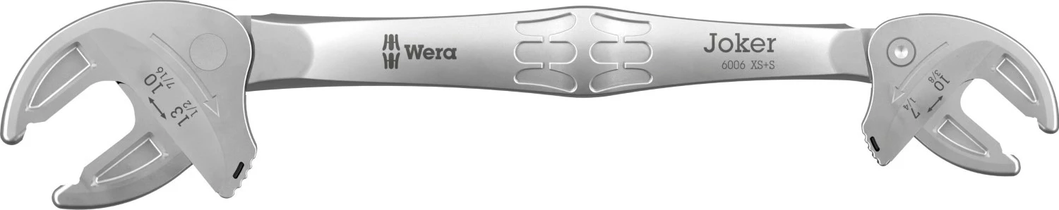 Wera 05020330001 6006 Joker XS/S 2-delige Zelfinstellende Dubbele Steeksleutel - 7 - 10 mm / 10 - 13 mm-image