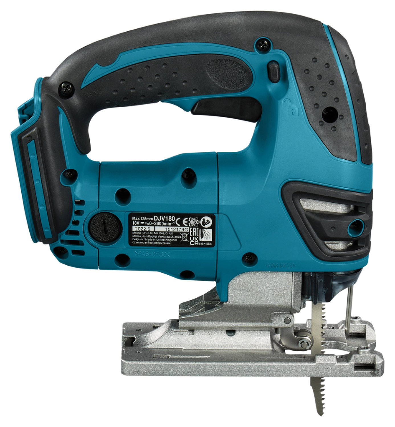 Makita DJV180ZJ 18V Li-Ion Accu decoupeerzaag body in Mbox - D-greep - variabel-image