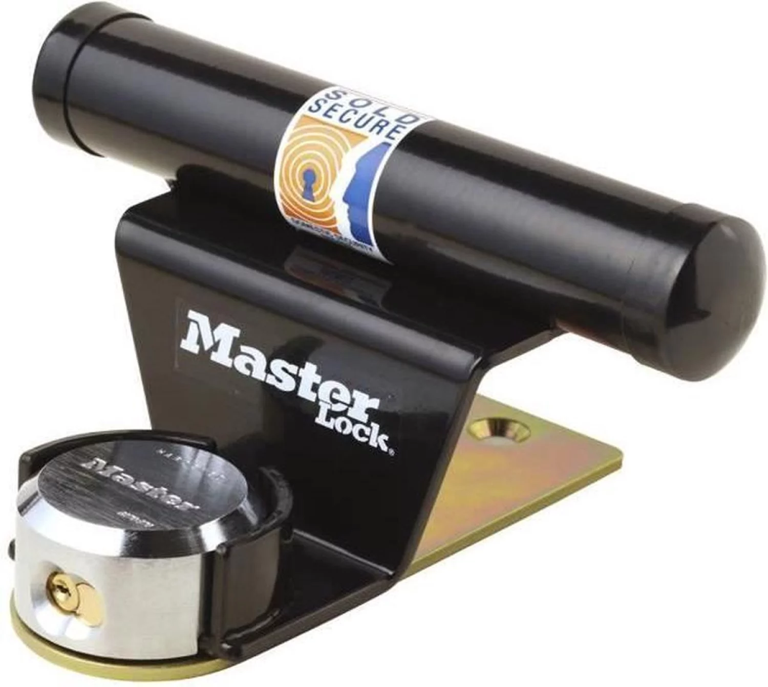 Master Lock 1488EURDAT Serrure anti-effraction pour garage - 71 mm (2 pièces)-image