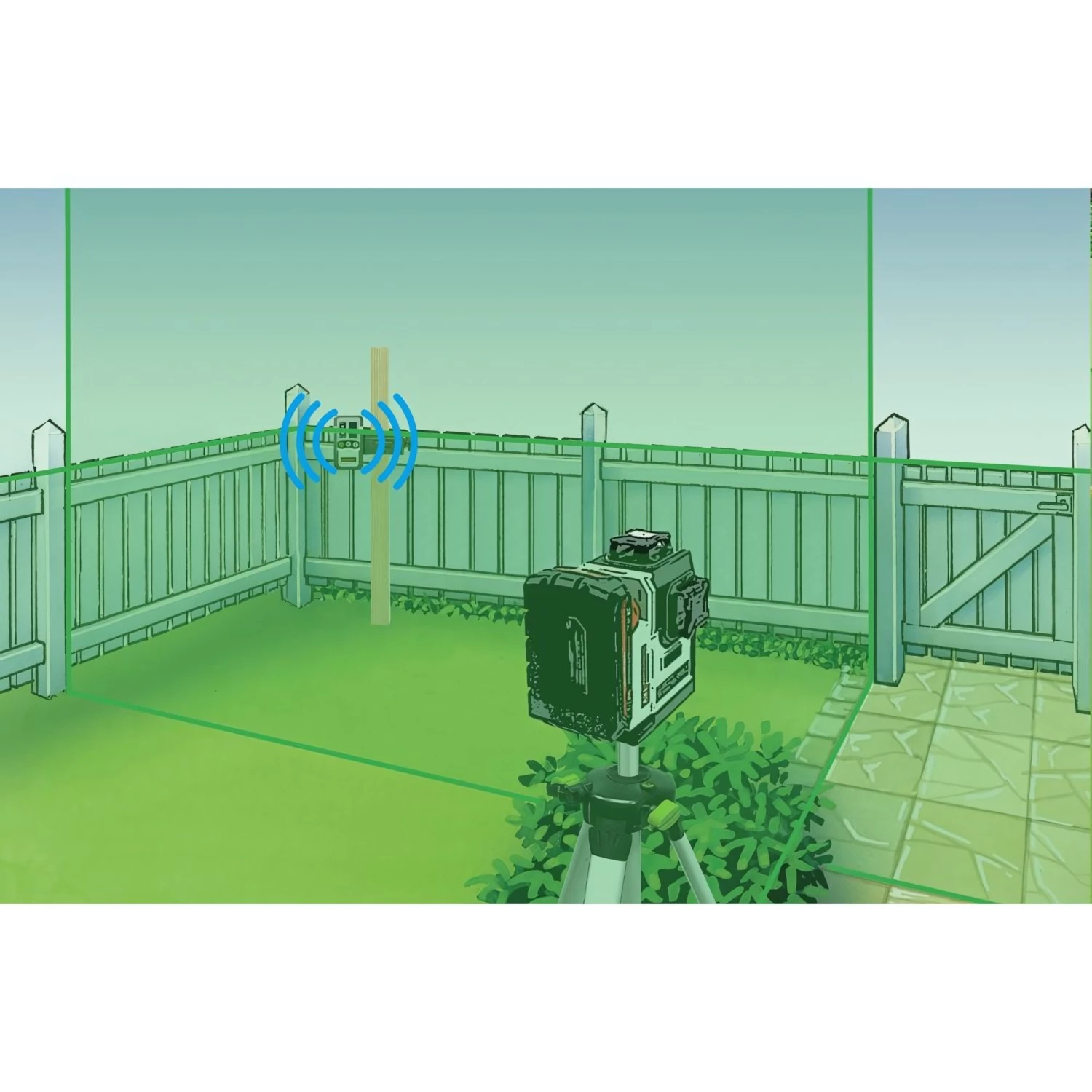 Laserliner RangeXtender G40 Récepteur laser - Vert - 40 m