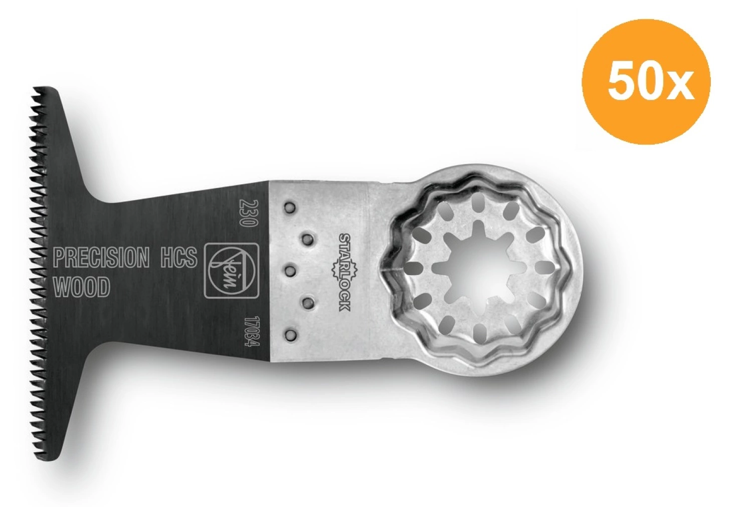 Fein 63502230250 Lame de scie de précision E-Cut (50pcs) - HCS - 65 x 50mm-image